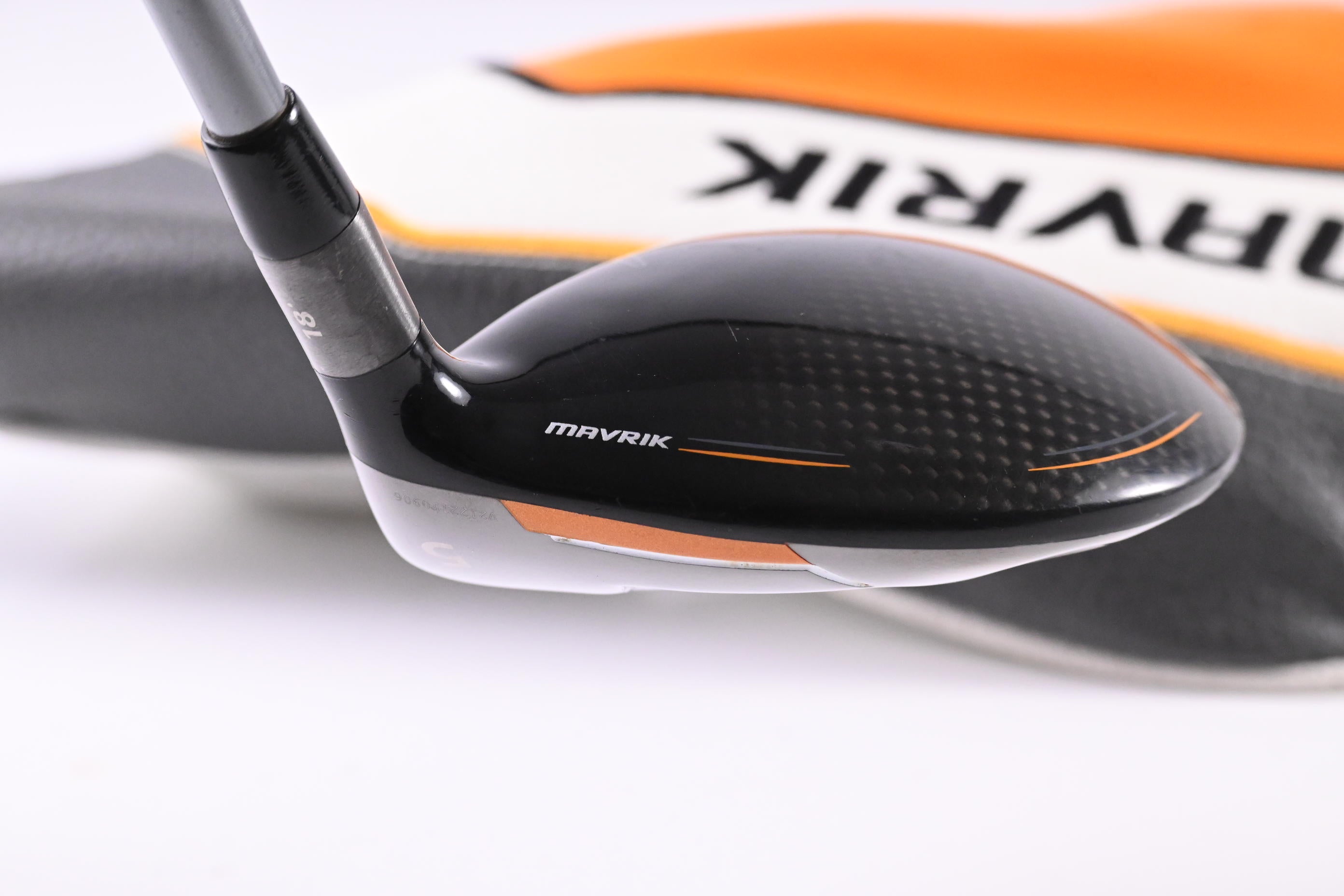 Ladies Callaway Mavrik #5 Wood / 18 Degree / Ladies Flex HZRDUS T800 Orange 45