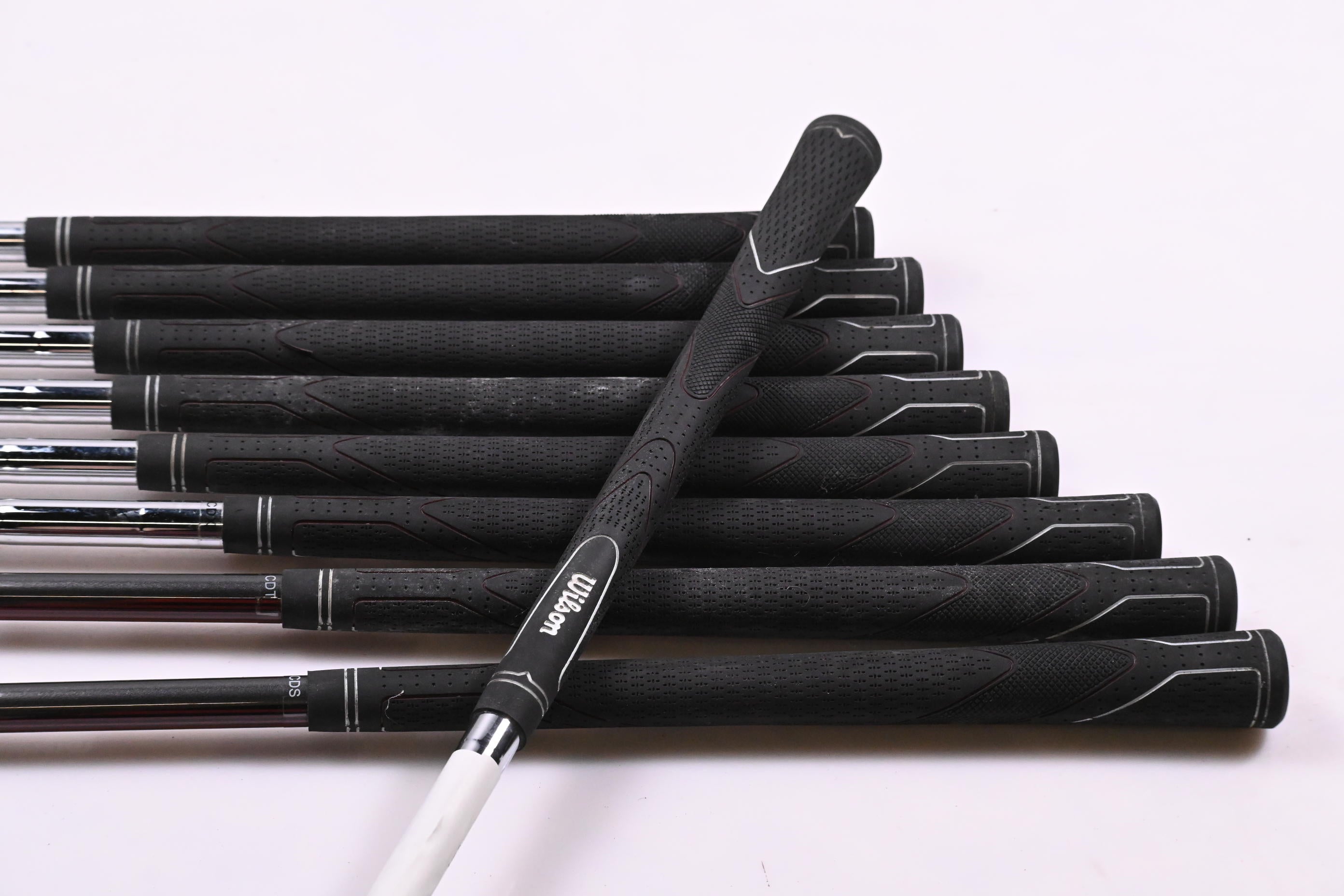 Wilson Deep Red Irons / 3-4H+5-PW+SW / Men's Flex Wilson WT Shafts