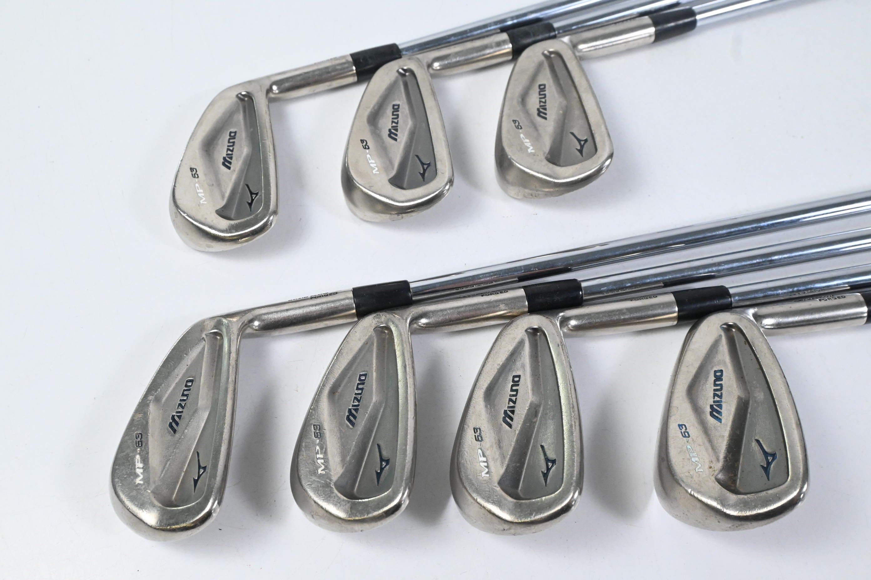 Mizuno MP-63 Irons / 4-PW / Stiff Flex Dynalite Gold XP S300 Shafts