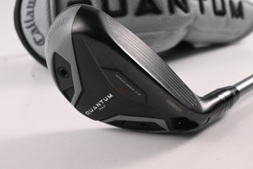 Callaway Quantum Max #3 Hybrid / 19 Degree / Regular Flex Denali Frost Silver 60