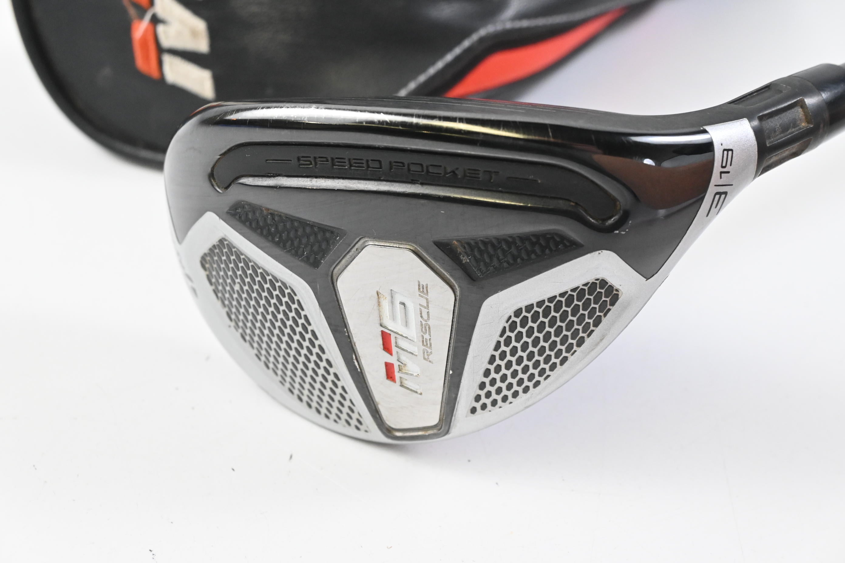 Taylormade M6 #3 Hybrid / 19 Degree / Stiff Flex Fujikura Atmos Red 7 Shaft