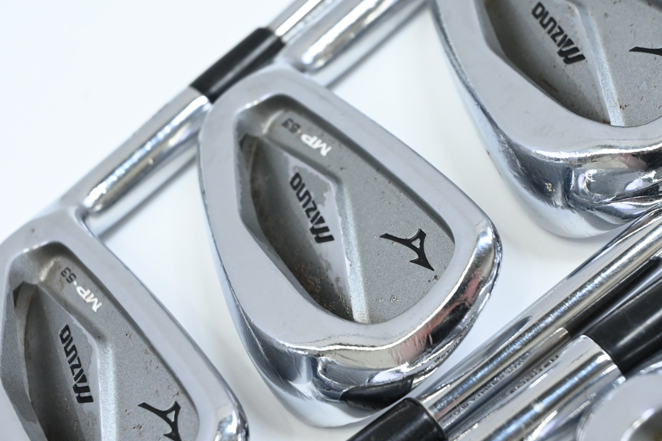Mizuno MP-53 Irons / 4-PW / X-Flex KBS Tour Shafts
