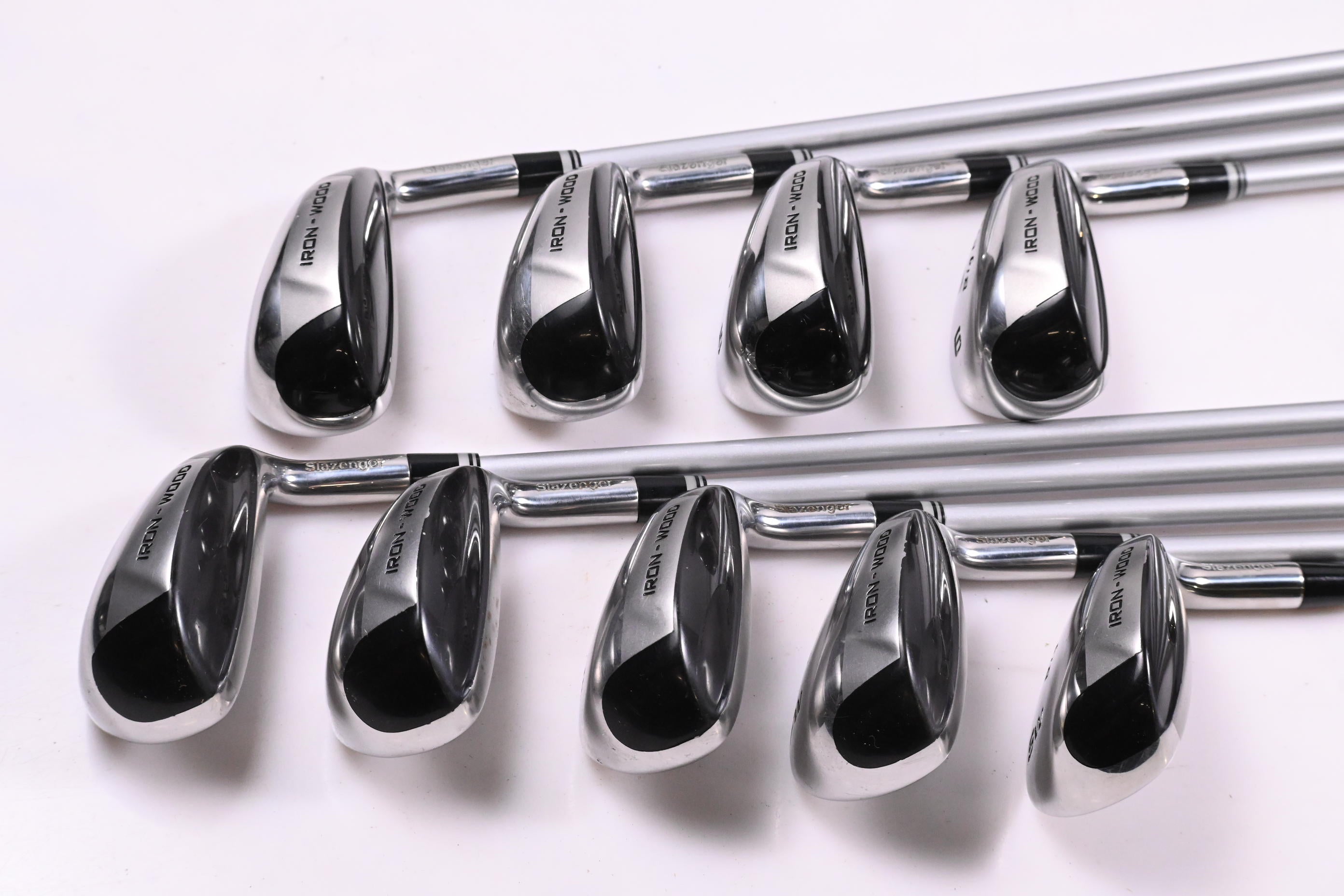 Slazenger Big Ezee Irons / 3-PW+SW / Regular Stiff Flex Slazenger IWS Shafts