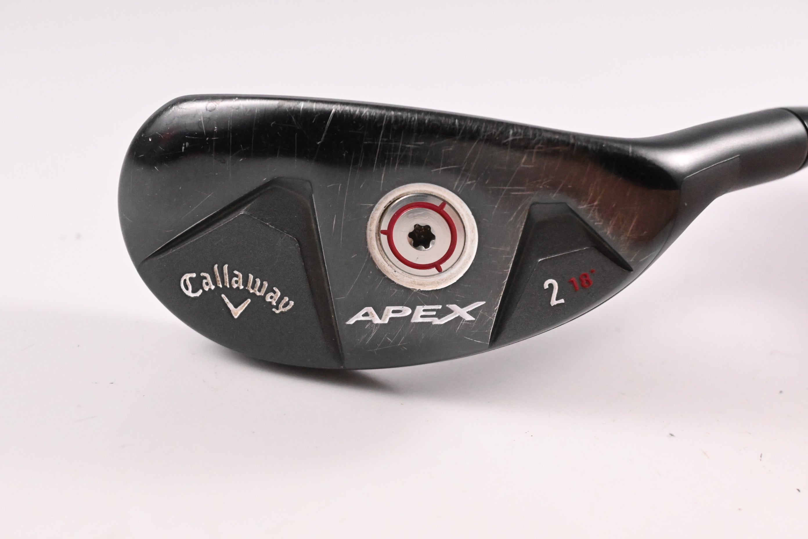 Callaway Apex #2 Hybrid / 18 Degree / Stiff Flex Fujikura Motore F1 Shaft
