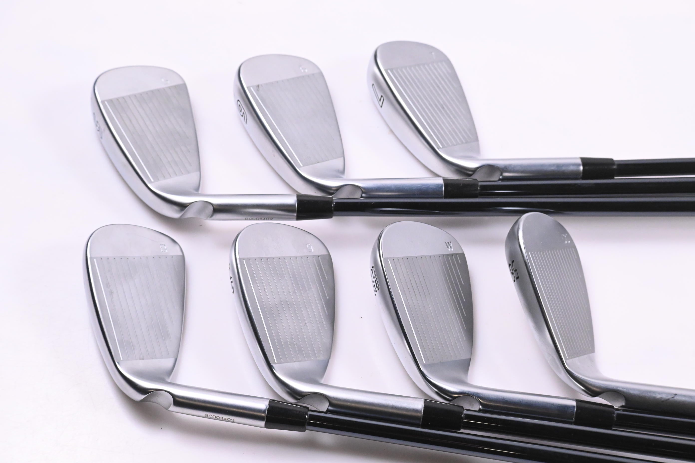 Ping G730 Irons / 5-PW+56° / Blue Dot / Regular Flex UST Recoil Dart 75 Shafts