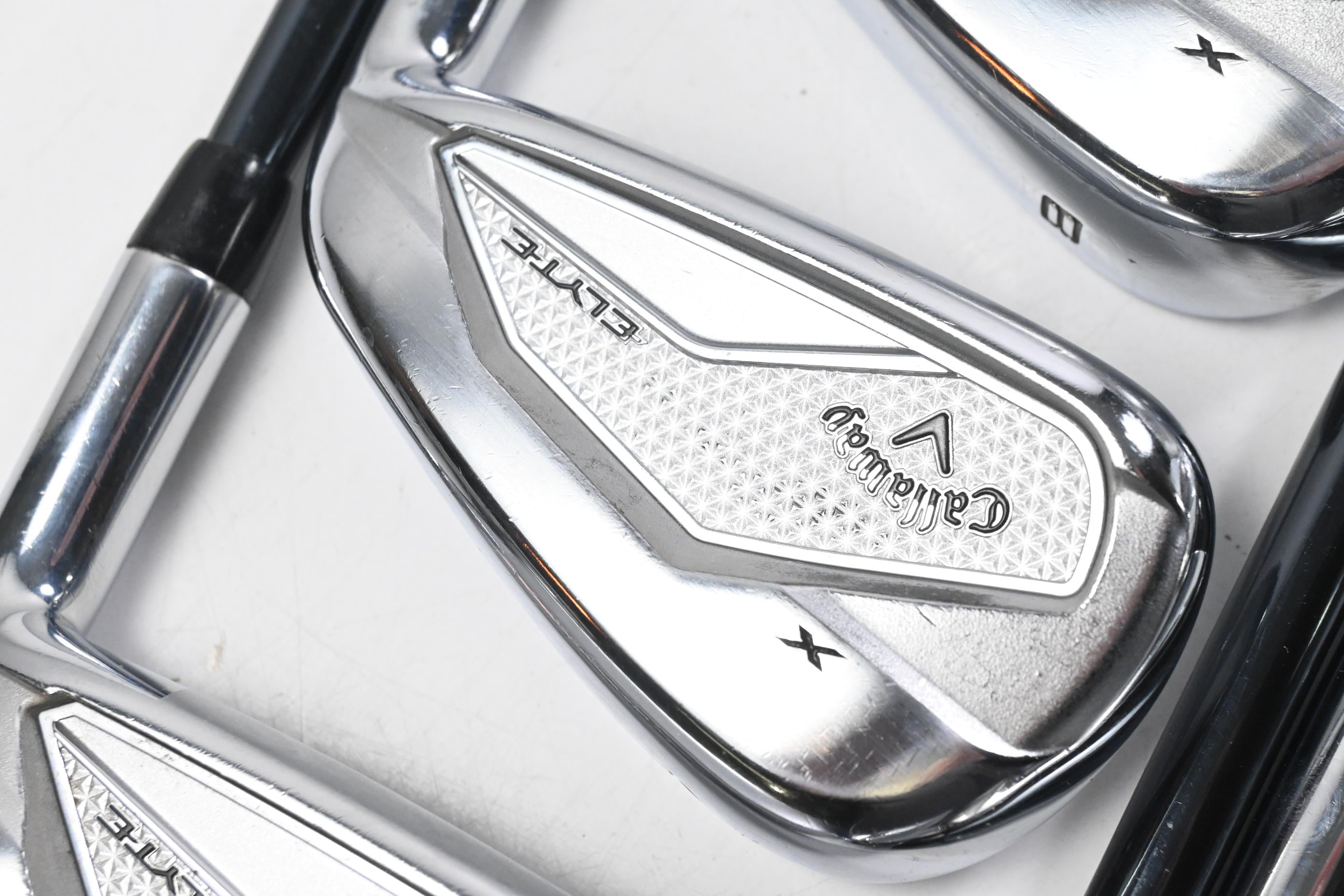 Callaway Elyte X Irons / 6-PW+GW+SW / Regular Flex Recoil Dart 70 Shafts