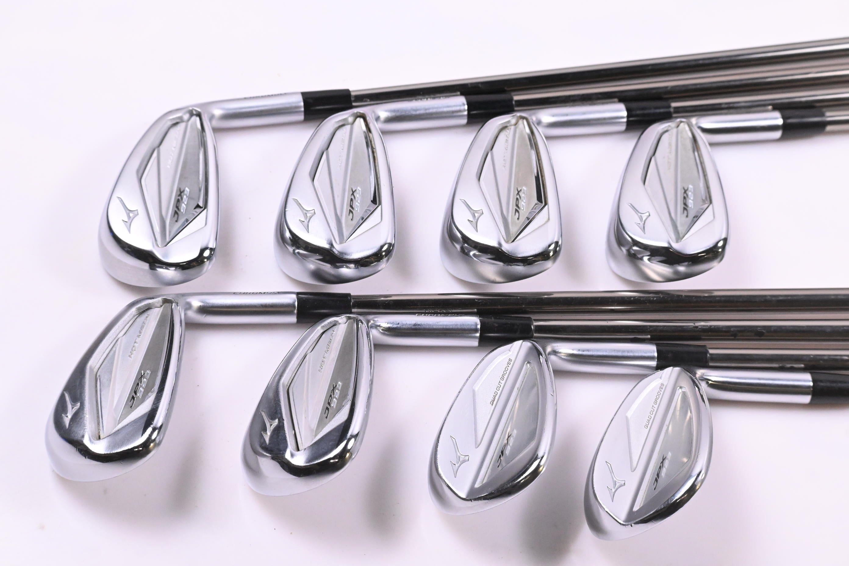 Mizuno JPX 923 Hot Metal Irons / 5-PW+GW+SW / Regular Flex UST Recoil 95