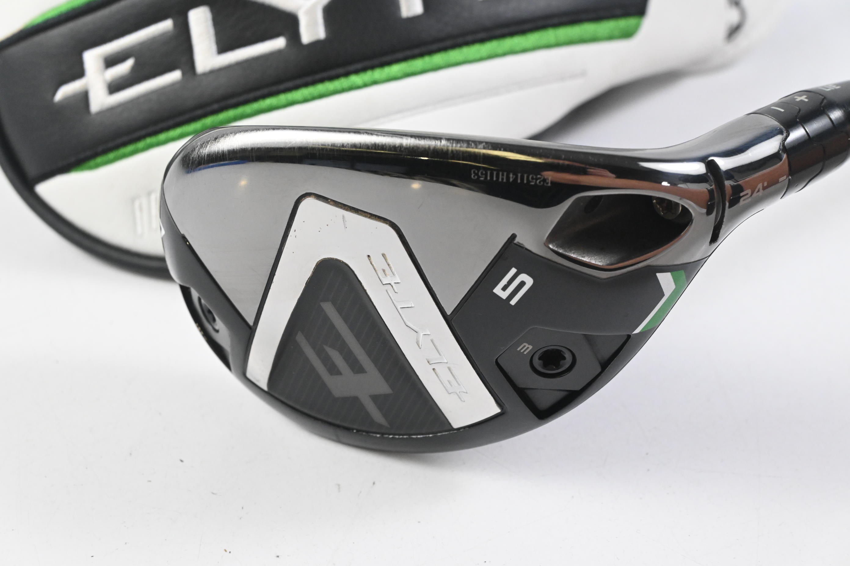Callaway Elyte #5 Hybrid / 24 Degree / Regular Flex Denali Charcoal 60 Shaft