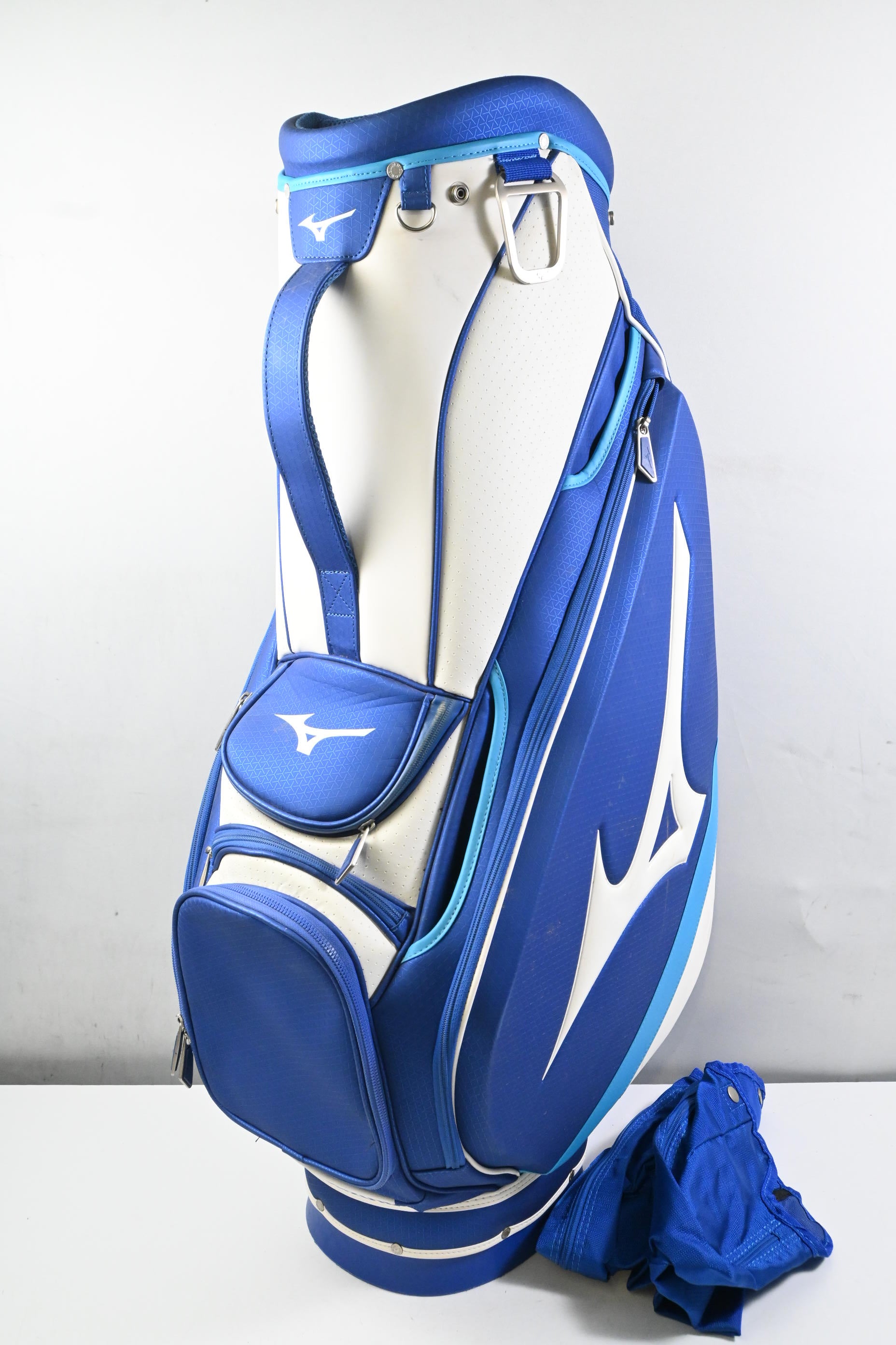 Mizuno Cart Bag / 5-Way Divider / Blue & White