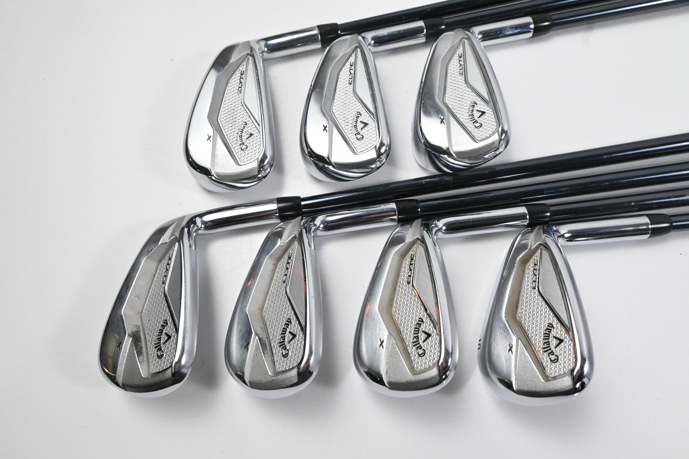 Callaway Elyte X Irons / 6-PW+GW+SW / Regular Flex Recoil Dart 70 Shafts