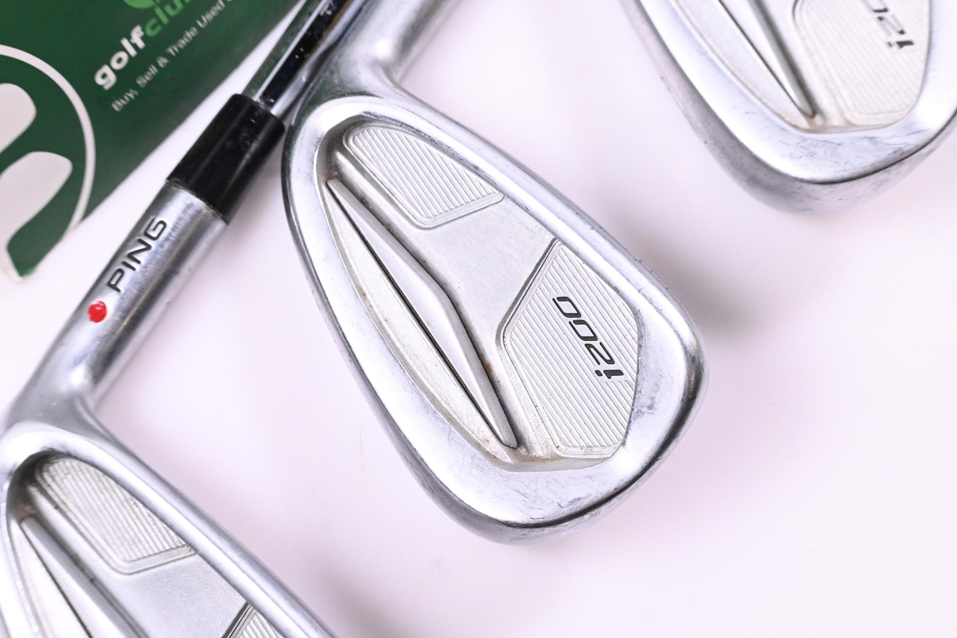 Ping i200 Irons / 5-9i / Red Dot / Regular Flex Steel Shafts / No Shaft Bands