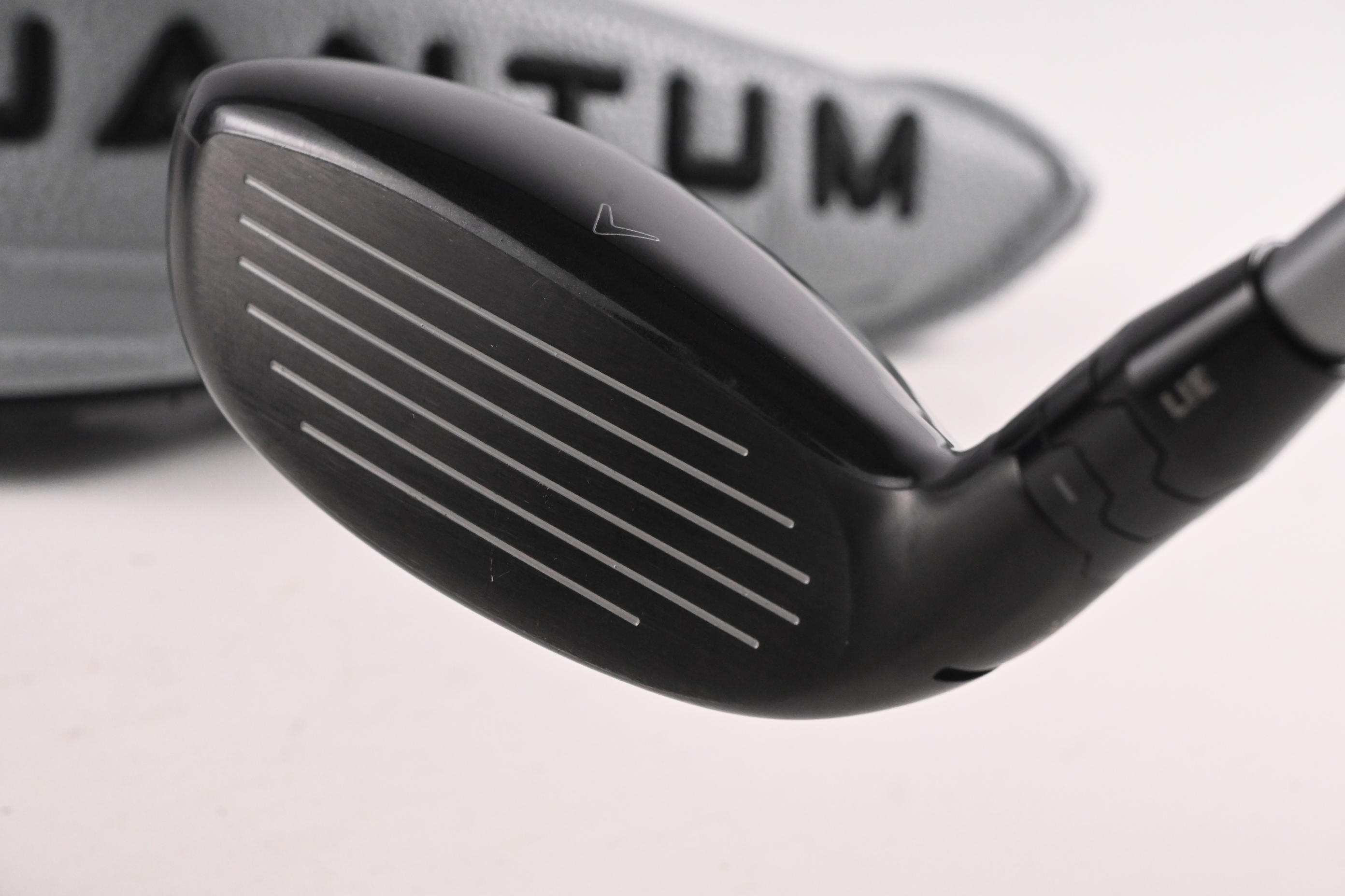 Callaway Quantum Max #3 Hybrid / 19 Degree / Regular Flex Denali Frost Silver 60