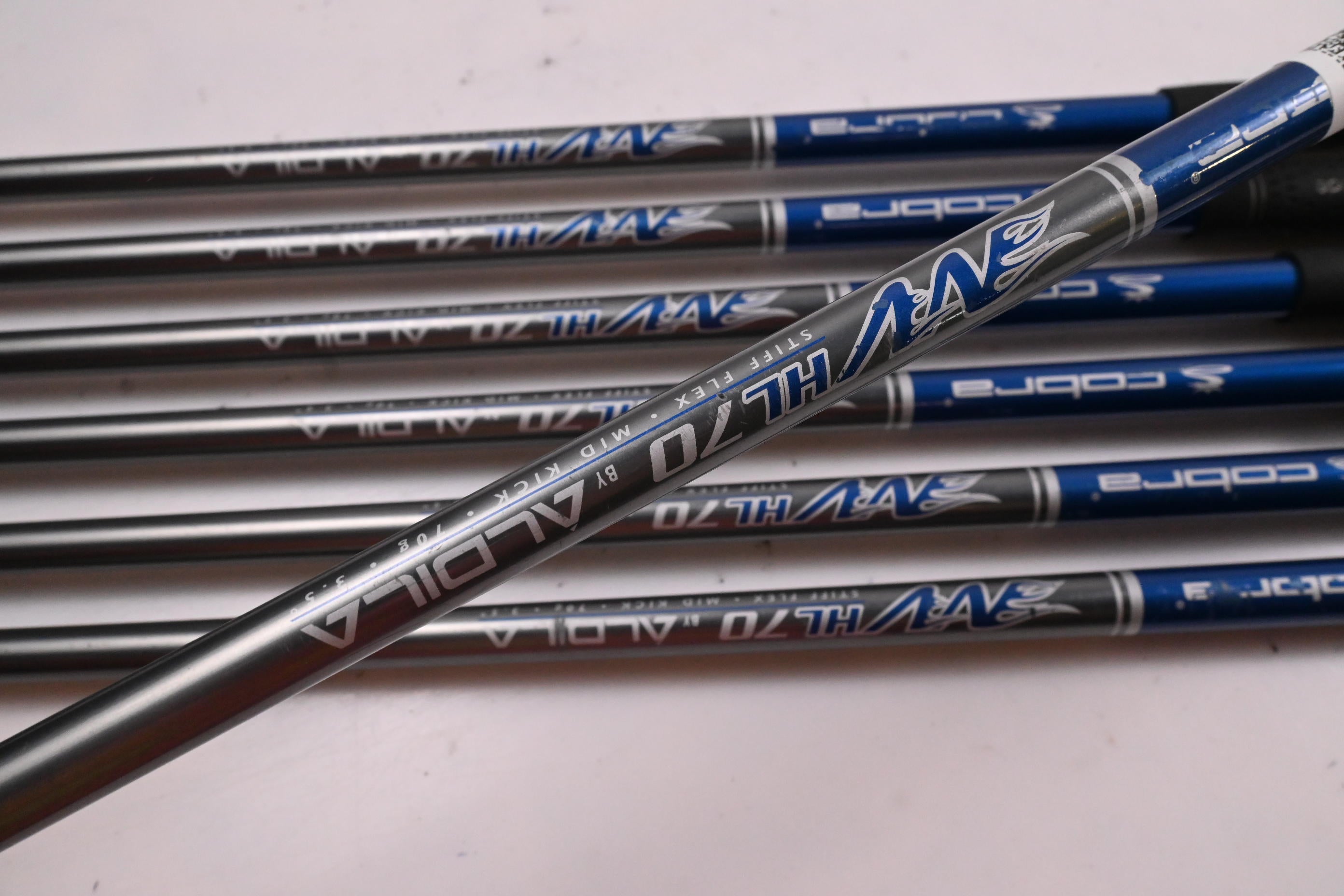 Cobra FP Irons / 4-PW / Stiff Flex Aldila NV HL 70 Shafts