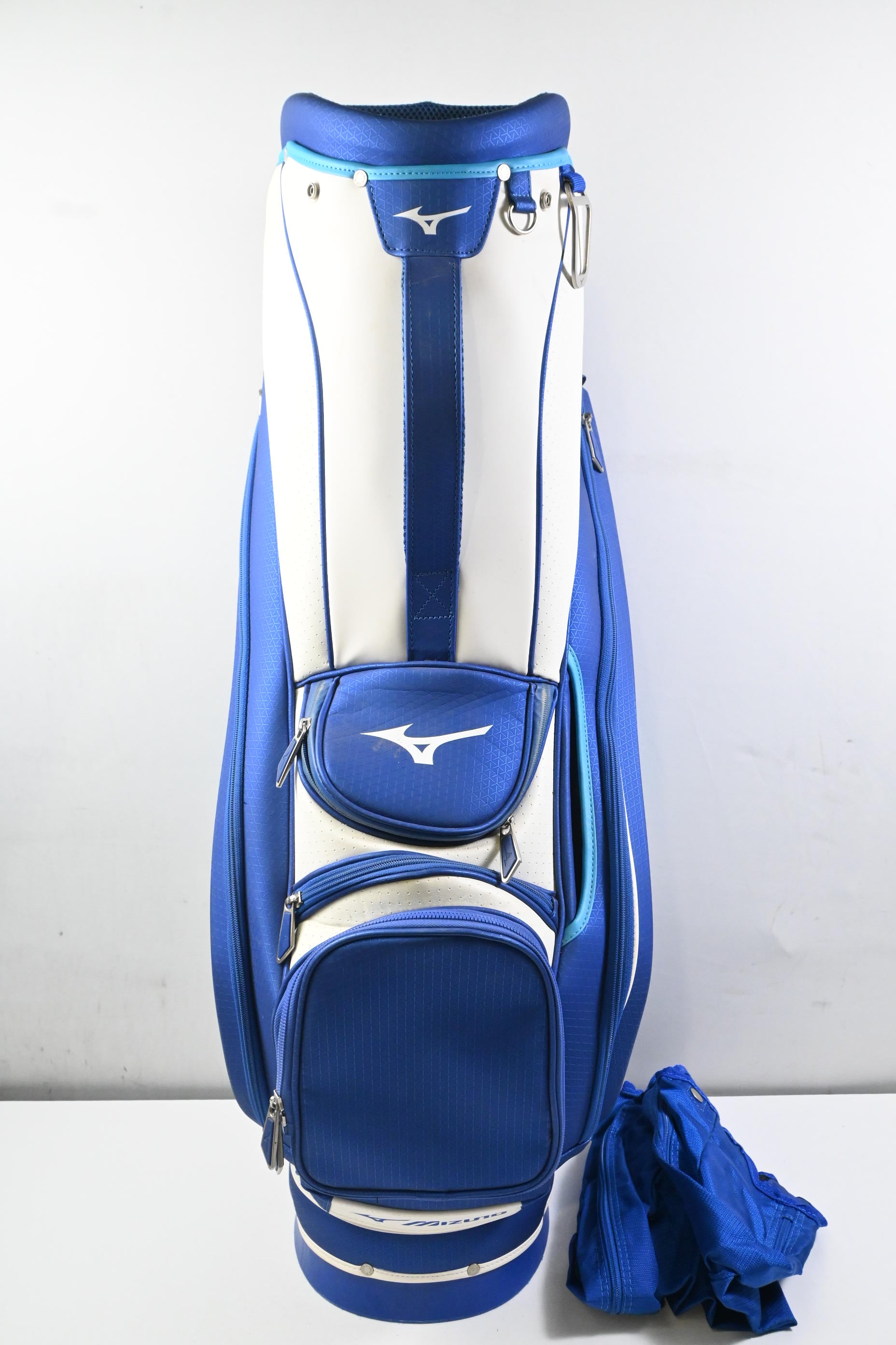 Mizuno Cart Bag / 5-Way Divider / Blue & White
