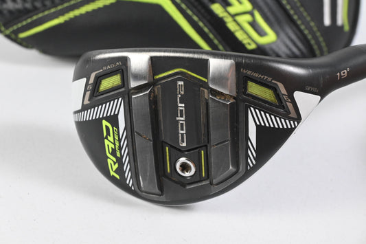 Cobra King Radspeed #3 Hybrid / 19 Degree / Stiff Flex UST Mamiya Recoil ESX 480