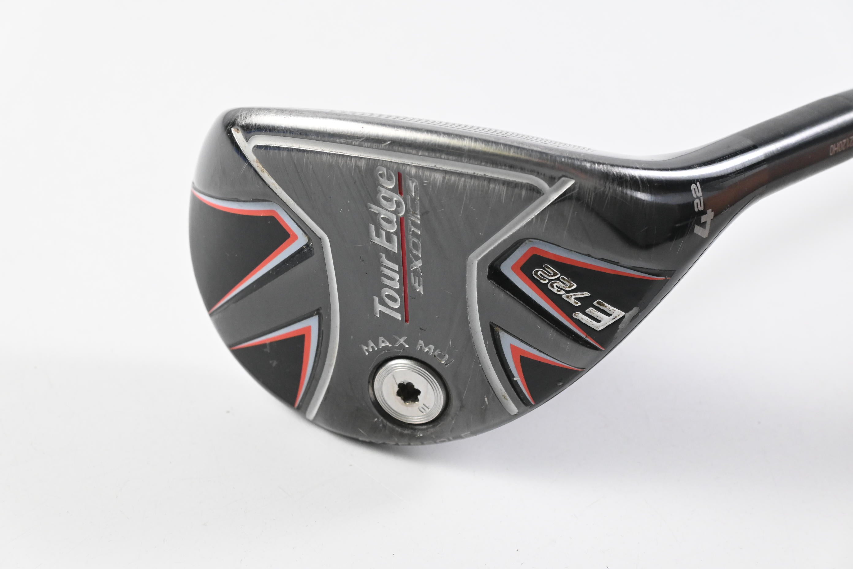 Tour Edge E722 #4 Hybrid / 22 Degree / Regular Flex KBS TGI 70 Shaft