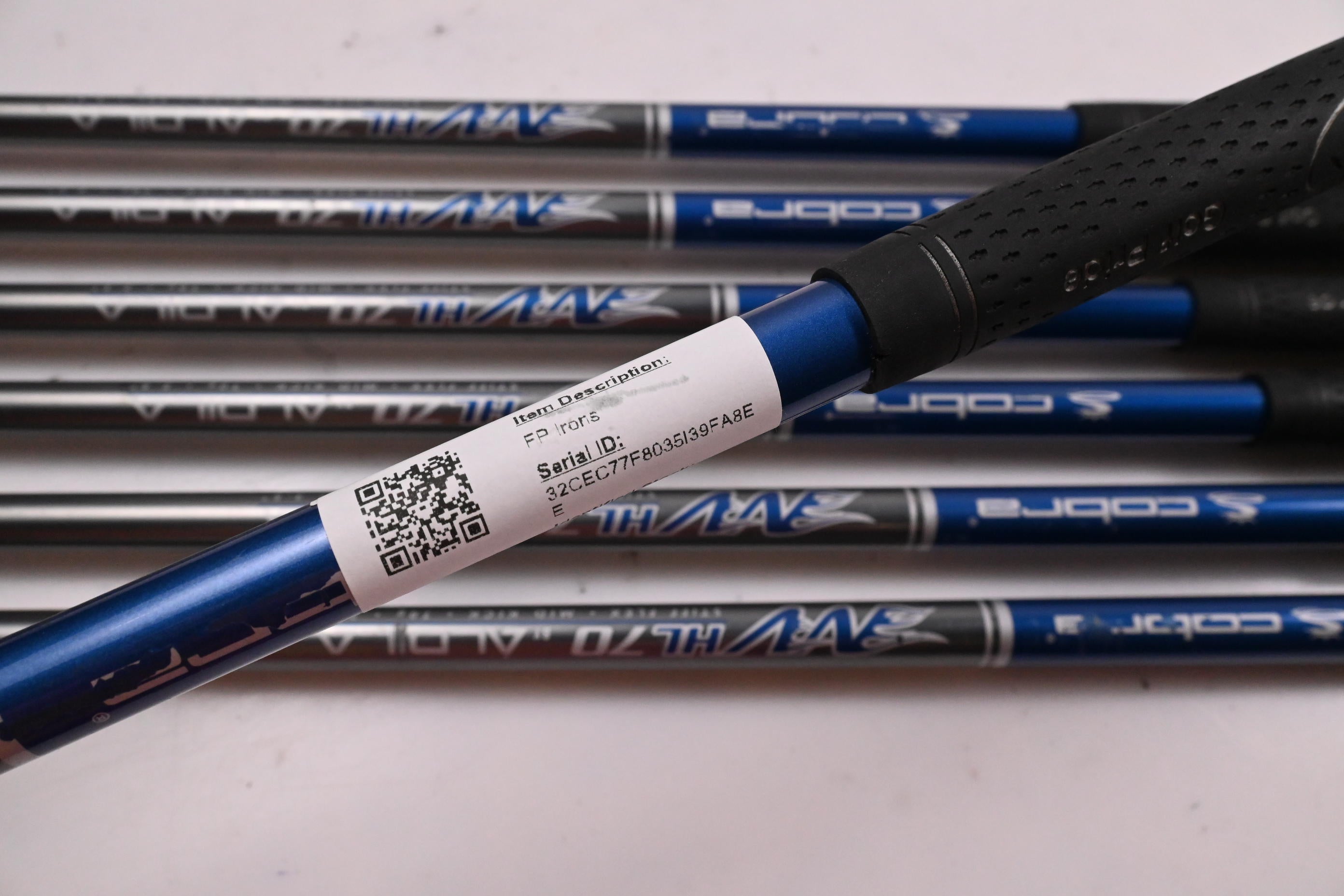 Cobra FP Irons / 4-PW / Stiff Flex Aldila NV HL 70 Shafts