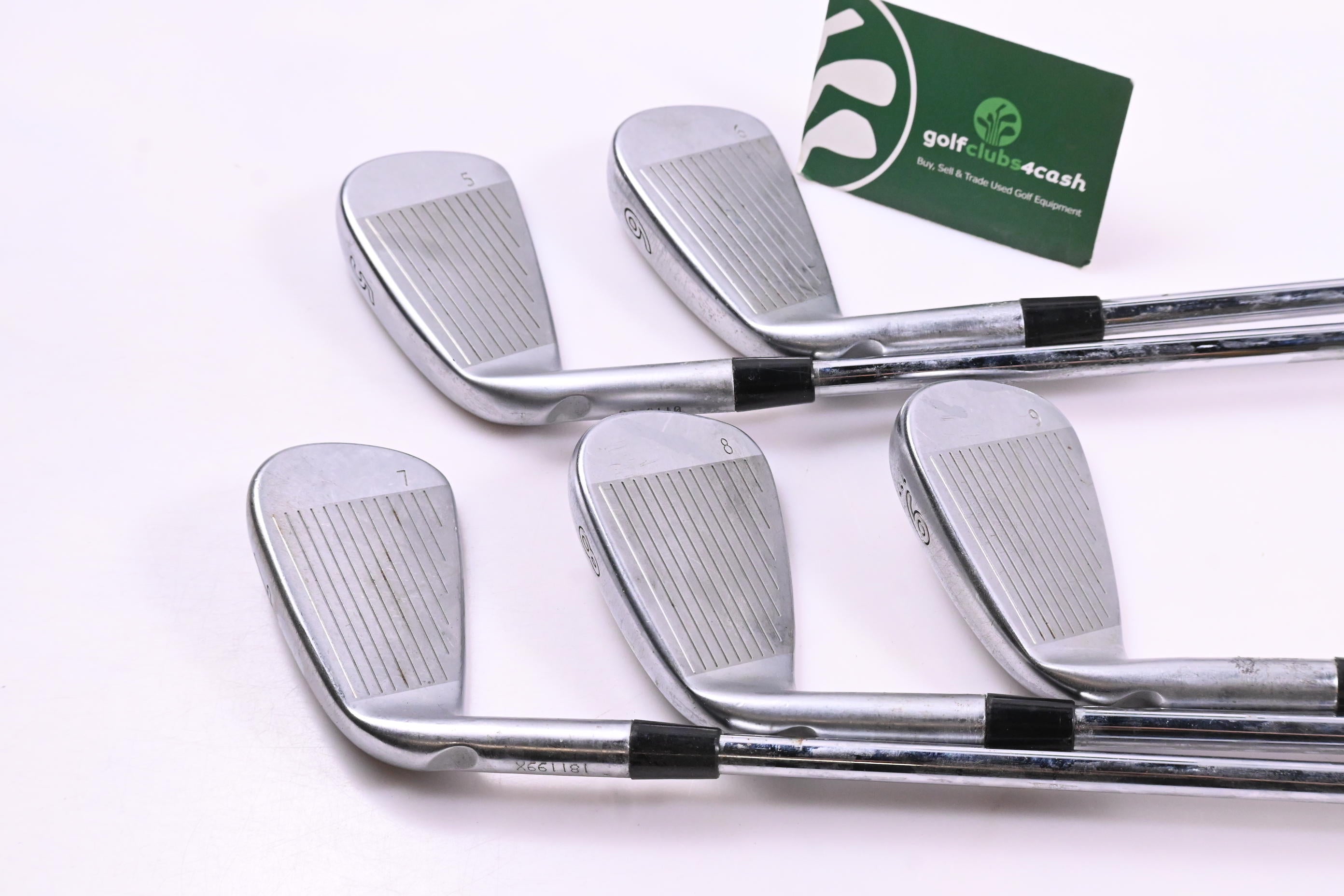 Ping i200 Irons / 5-9i / Red Dot / Regular Flex Steel Shafts / No Shaft Bands