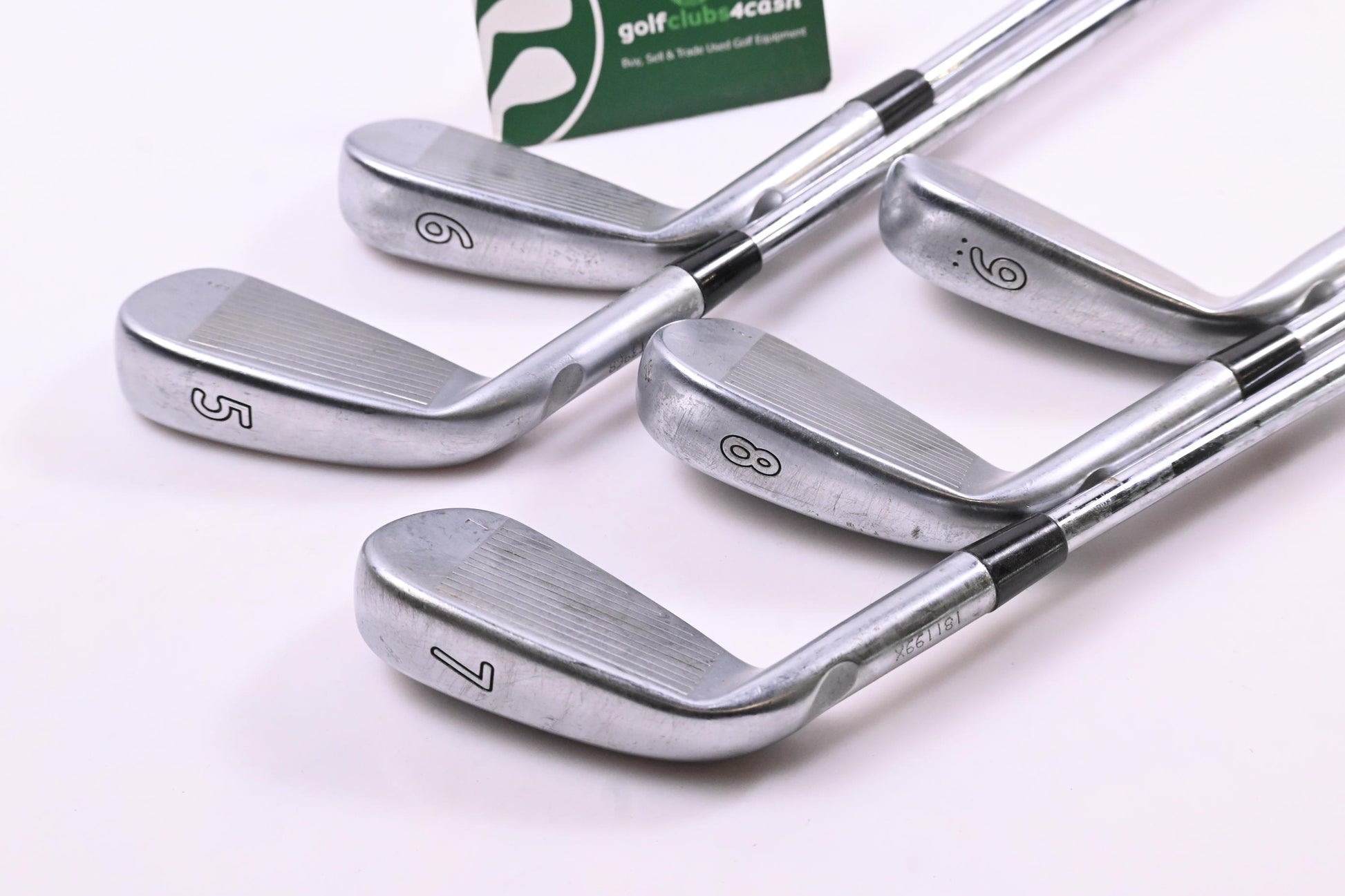 Ping i200 Irons / 5-9i / Red Dot / Regular Flex Steel Shafts / No Shaft Bands