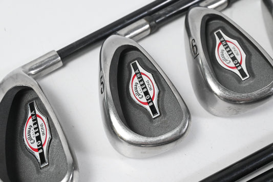 Callaway Big Bertha 2002 Irons / 4-PW+GW+SW / Regular Flex RCH 75i Shafts