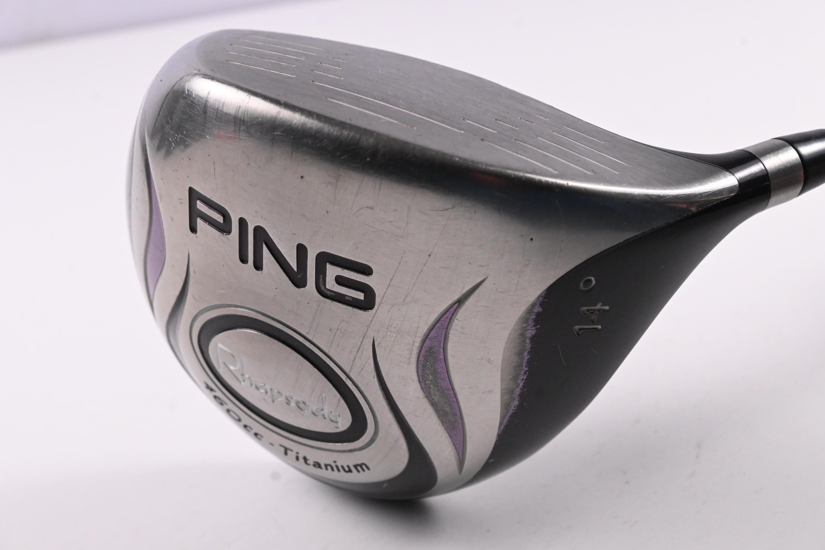Ladies Ping Rhapsody Driver / 14 Degree / Ladies Flex Ping ULT 129 Shaft