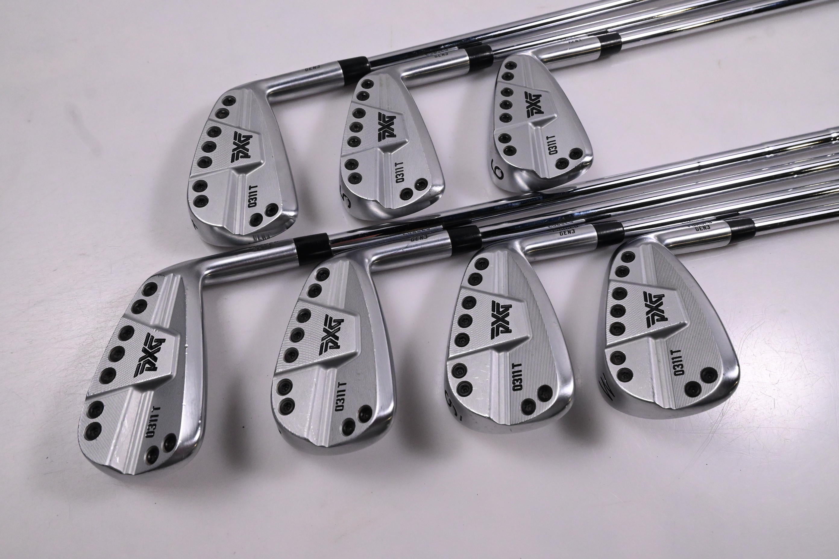 PXG 0311 T Gen3 Irons / 4-PW / Stiff Flex True Temper Elevate Tour VSS Pro