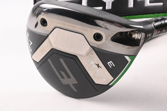 Callaway Elyte X #3 Wood / 15 Degree / Senior Flex Vanquish 5 Shaft