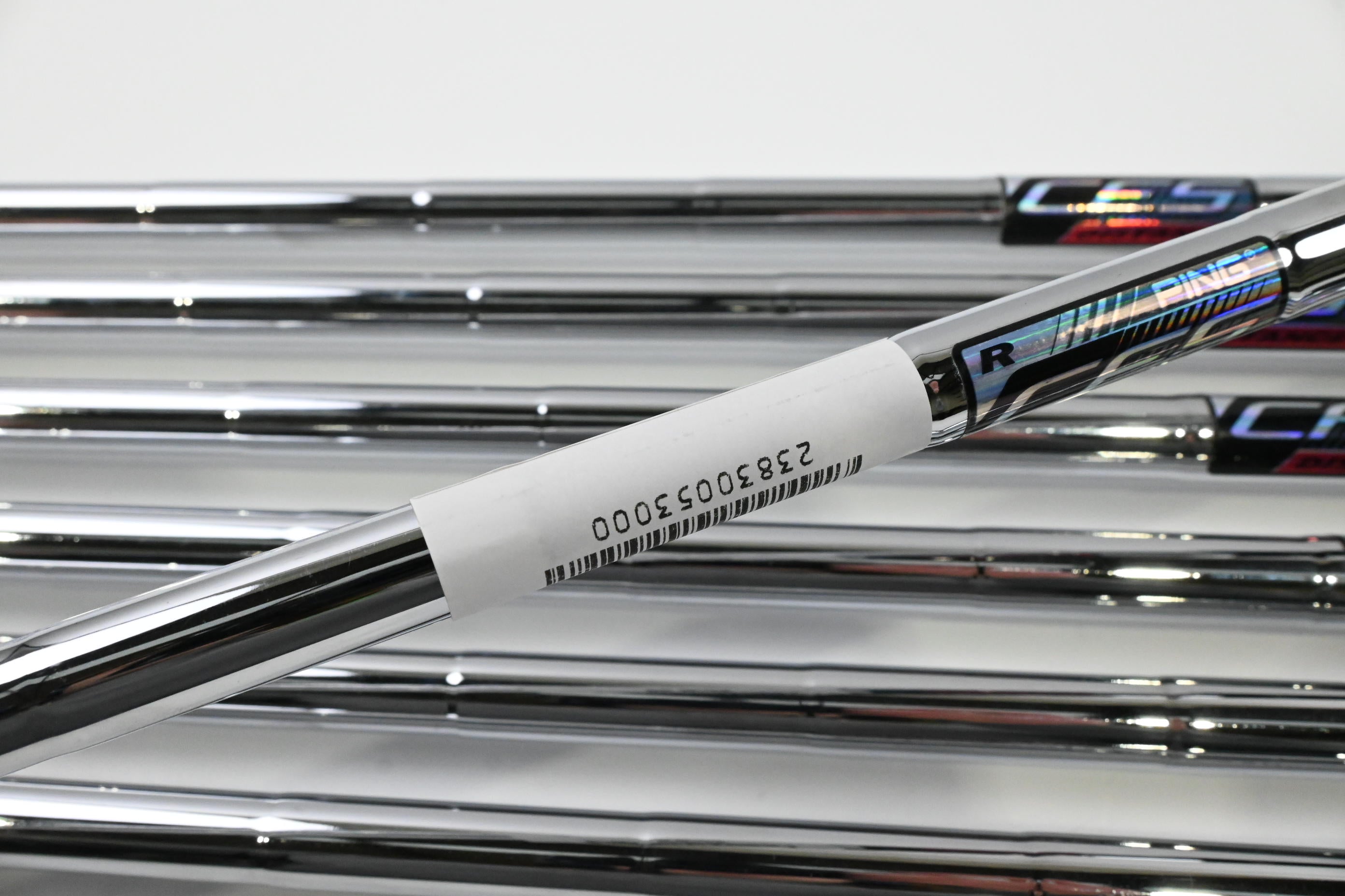 Ping iBlade Irons / 4-PW / White Dot / Regular Flex Ping CFS Distance Shafts