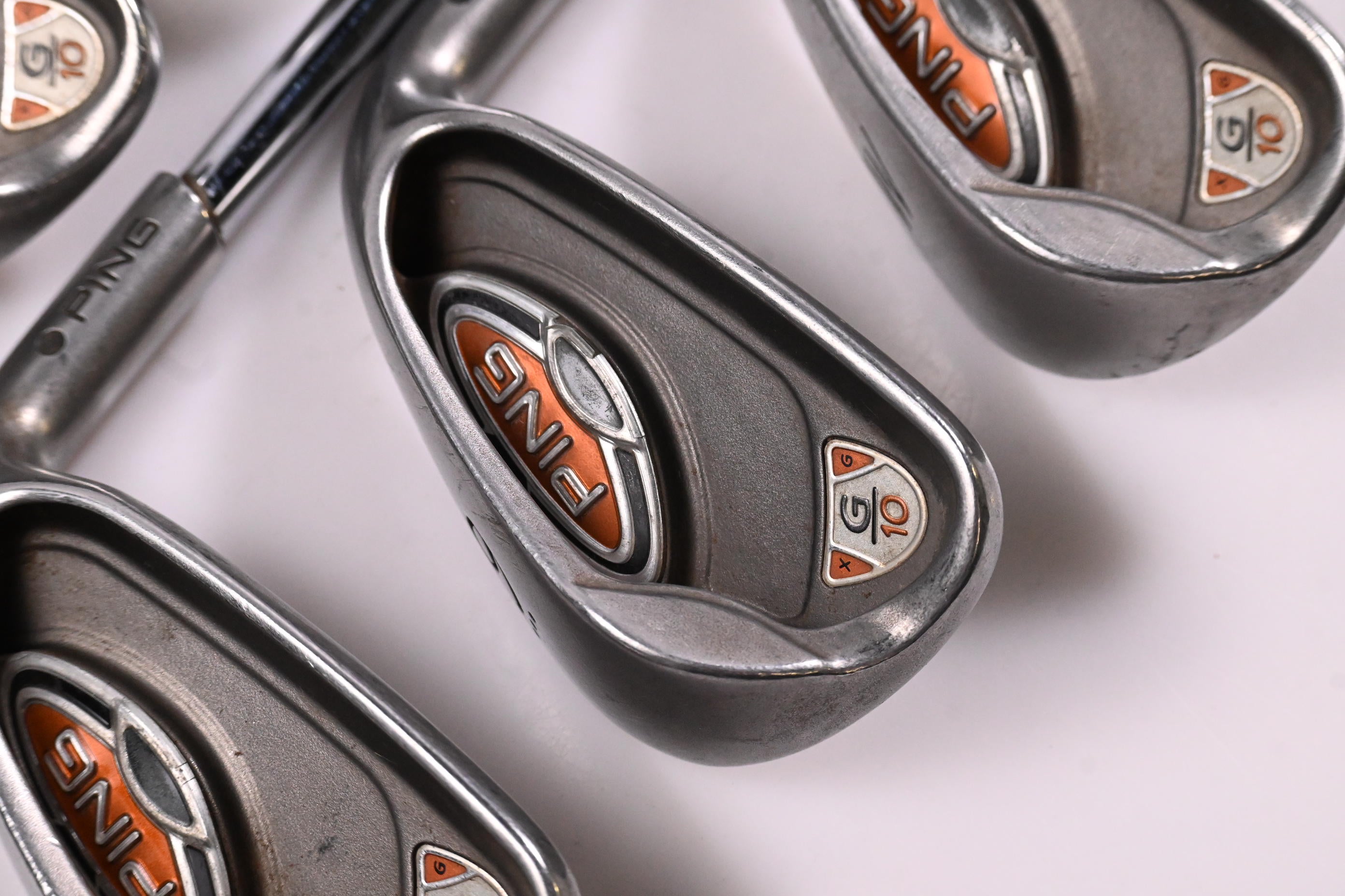 Ping G10 Irons / 6-PW / Black Dot / Regular Flex Ping CFS Shafts