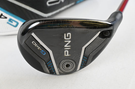Ping G440 #4 Hybrid / 23 Degree / Regular Flex Denali Red 70 Shaft