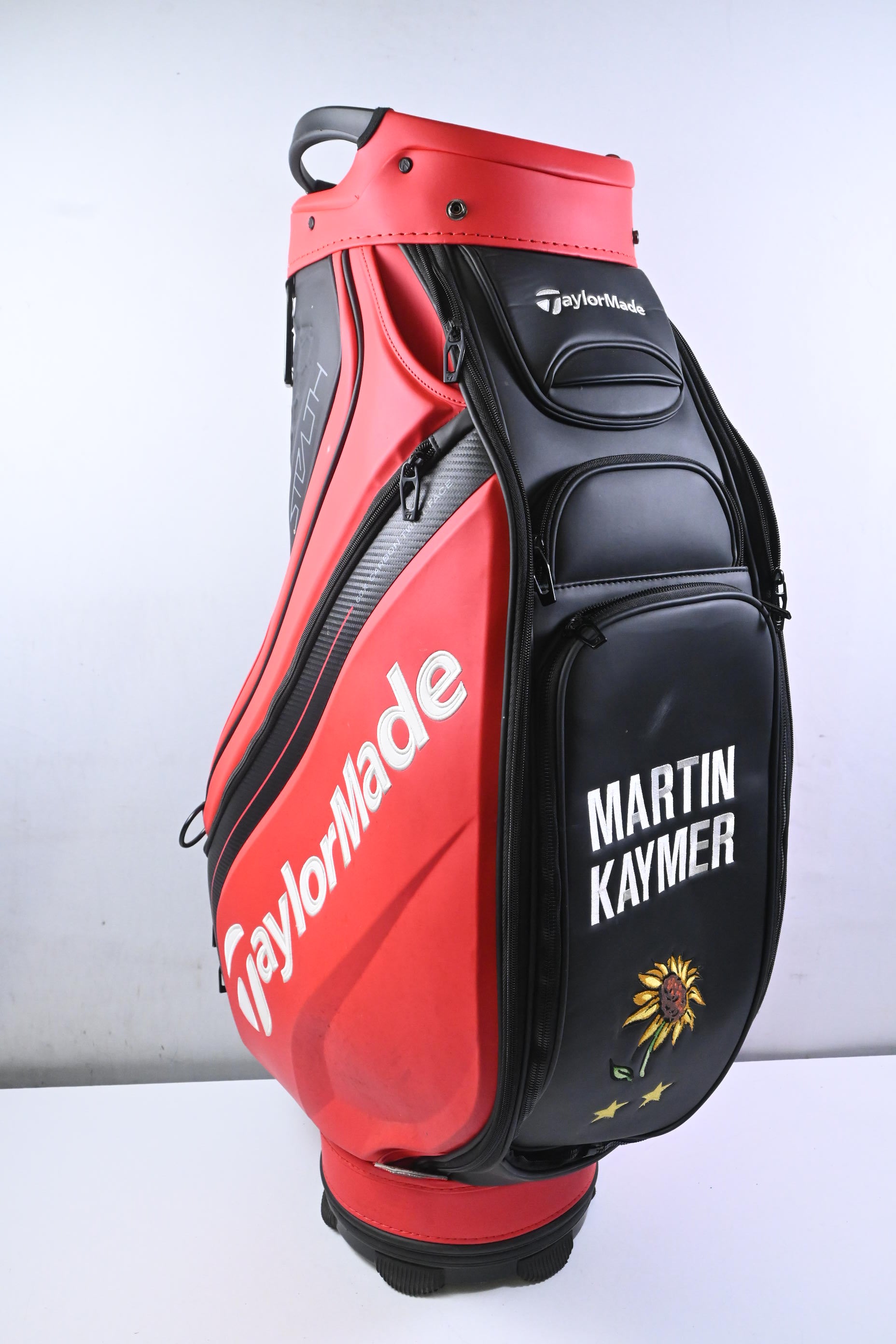 Taylormade Stealth Tour Bag / 6-Way Divider / Red & Black