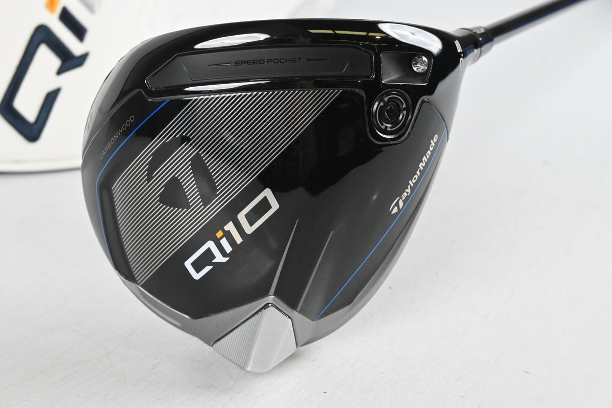 Taylormade Qi10 Driver / 10.5 Degree / Stiff Flex Fujikura Ventus TR Blue 5