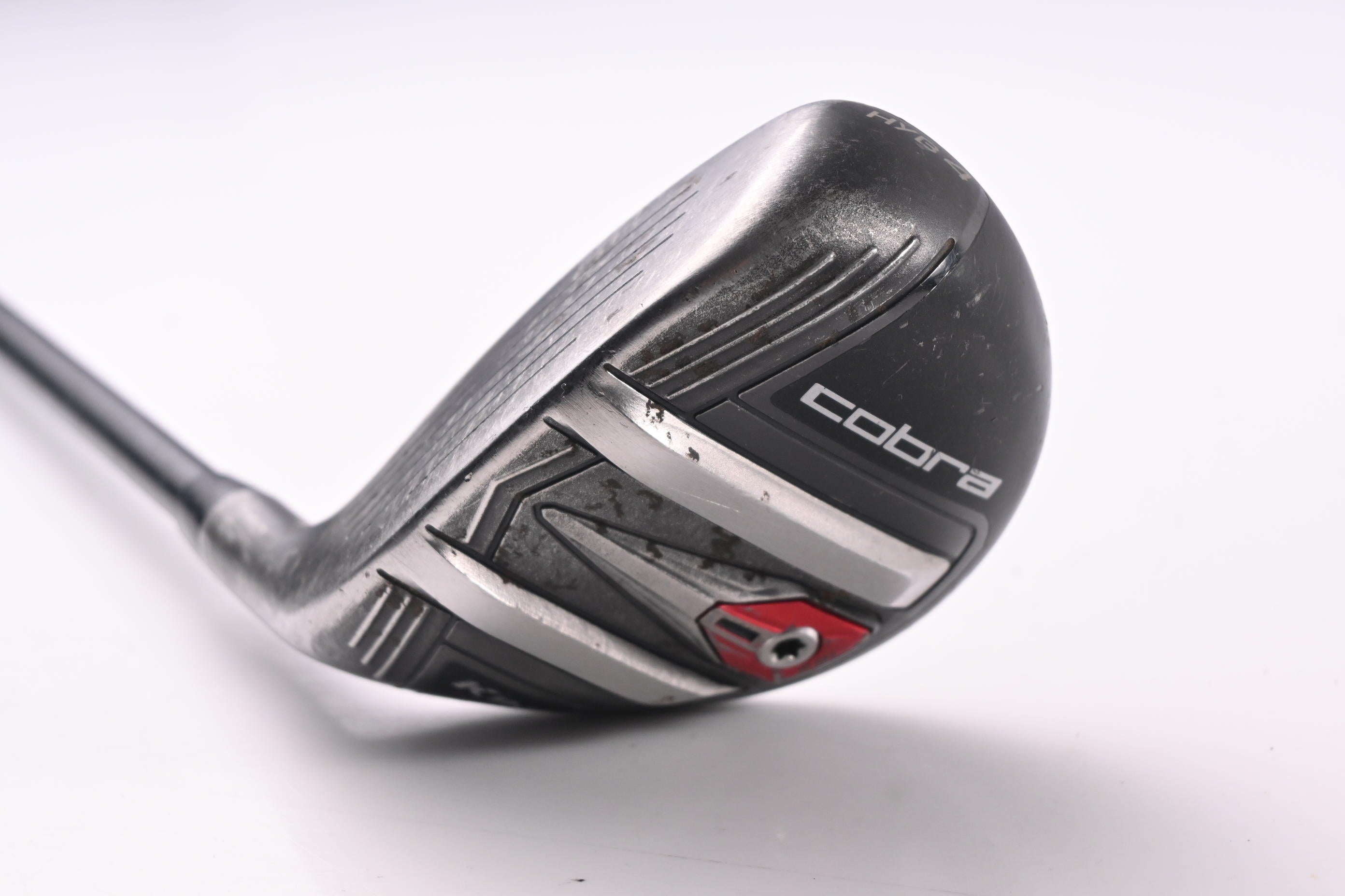 Left Hand Cobra King F9 #4 Hybrid / 21 Degree / Regular Flex Atmos Silver 7