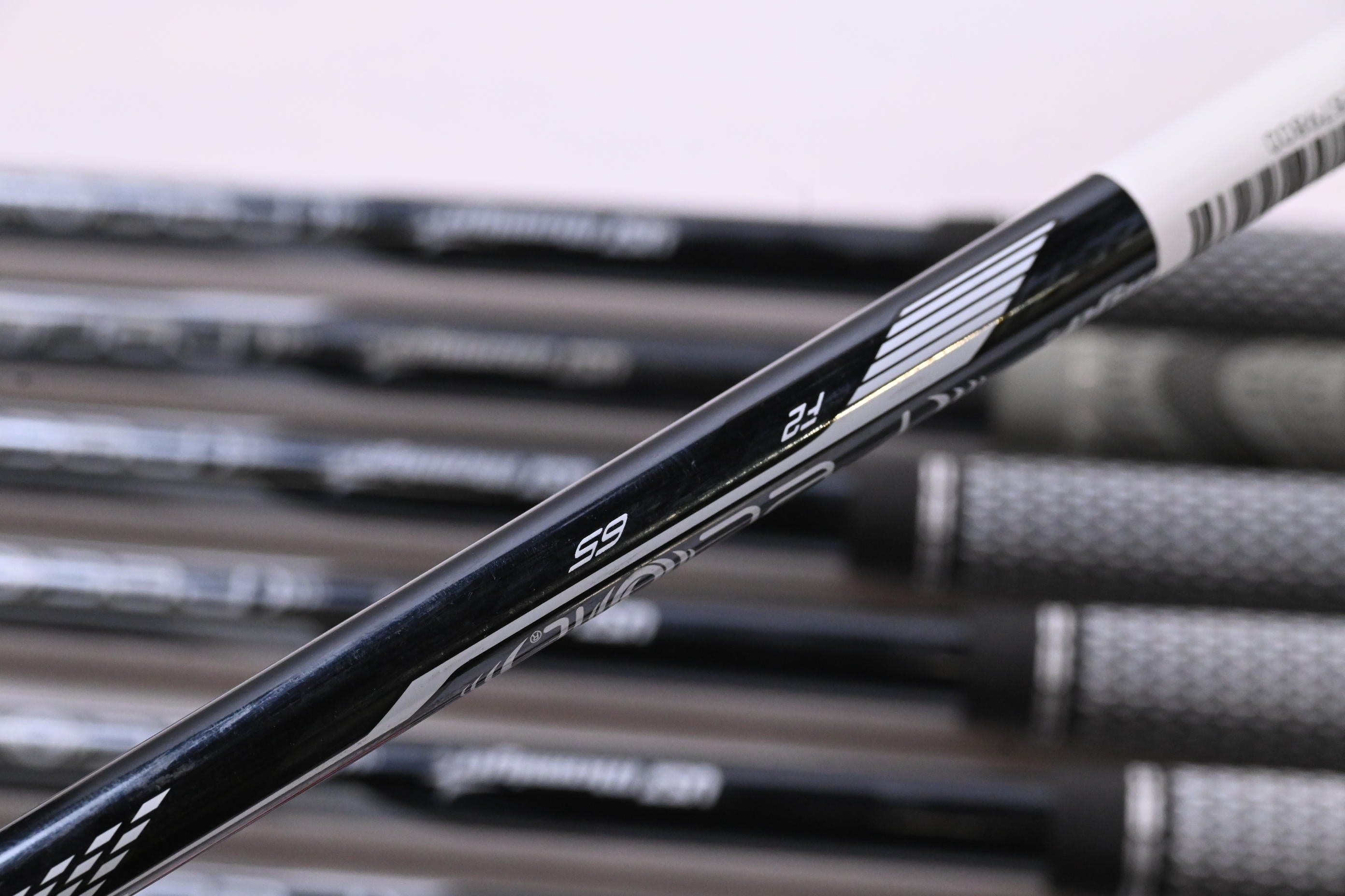 Ping G730 Irons / 5-PW+UW+50+56 / Black Dot / Senior Flex UST Recoil Dart 65