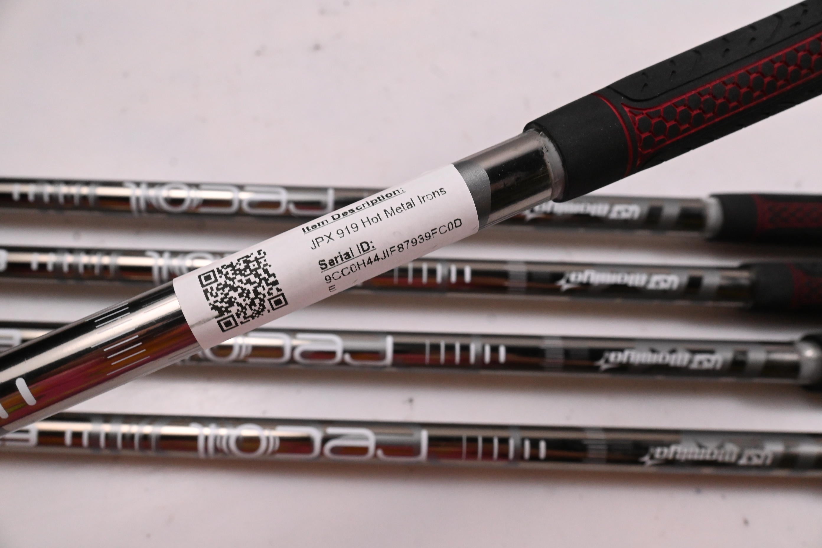 Mizuno JPX 919 Hot Metal Irons / 6-PW / Regular Flex UST Recoil ESX 460 Shafts