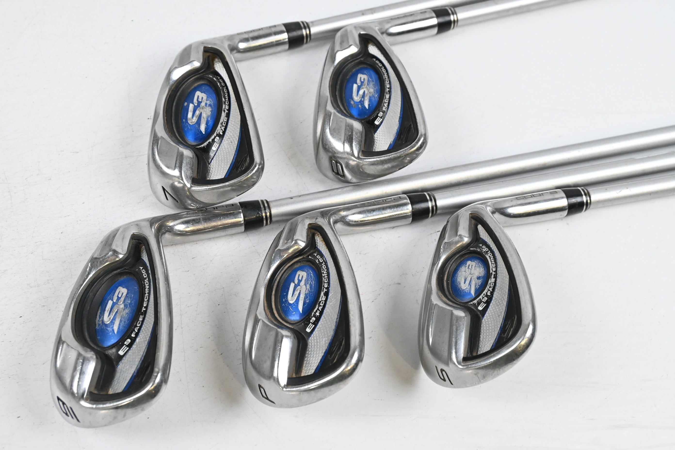 Ladies Cobra S3 Irons / 7-PW+SW / Ladies Flex Aldila 50 Shafts