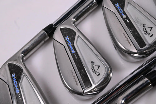Callaway Paradym Ai Smoke Irons / 4-PW+SW / X-Flex True Temper Dynamic Gold 120