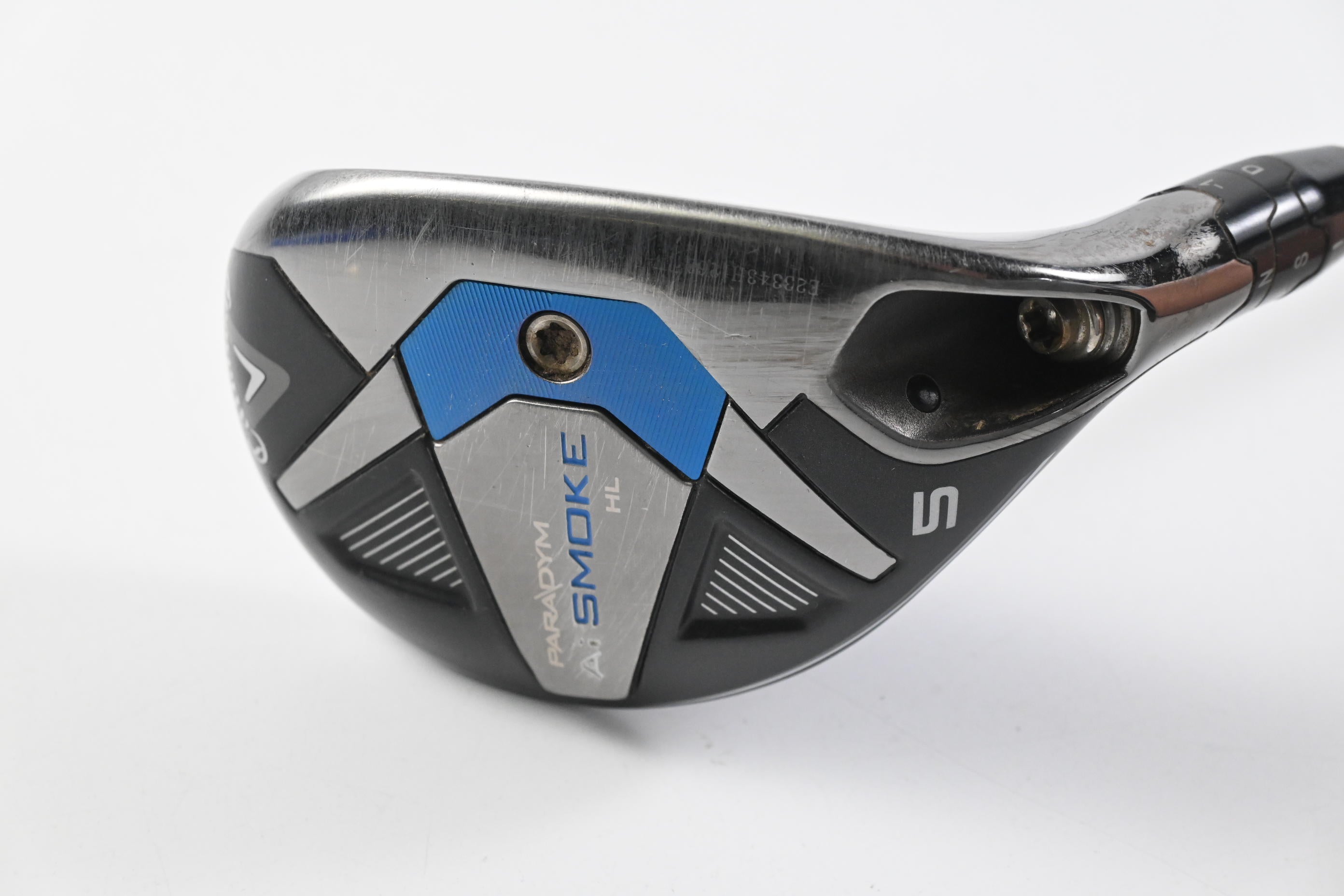Callaway Paradym Ai Smoke HL #5 Hybrid / 24 Degree / Senior Flex Cypher 2.0 50