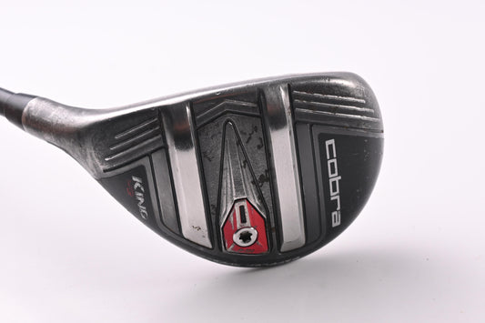Left Hand Cobra King F9 #4 Hybrid / 21 Degree / Regular Flex Atmos Silver 7