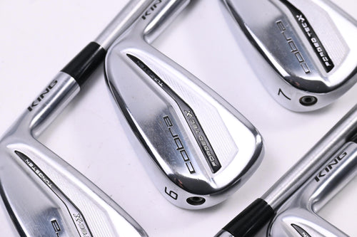 Cobra Forged Tec X 2022 Iron / 5-PW / Stiff Flex KBS C-Taper Tour 120 Shafts