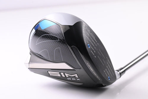 Taylormade SIM Max Driver / 9 Degree / Regular Flex Evenflow Riptide 50 Shaft