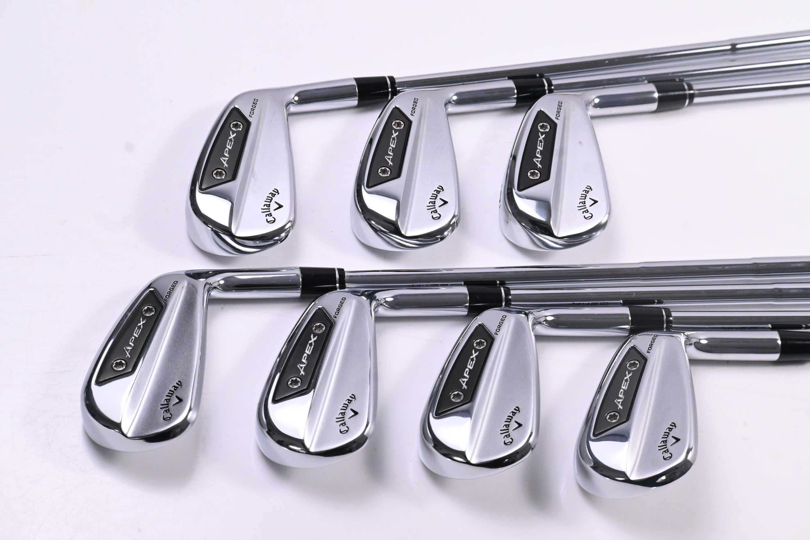 Callaway Apex Ai150 Irons / 4-PW / Stiff Flex Dynamic Gold Mid 115 S300 Shafts