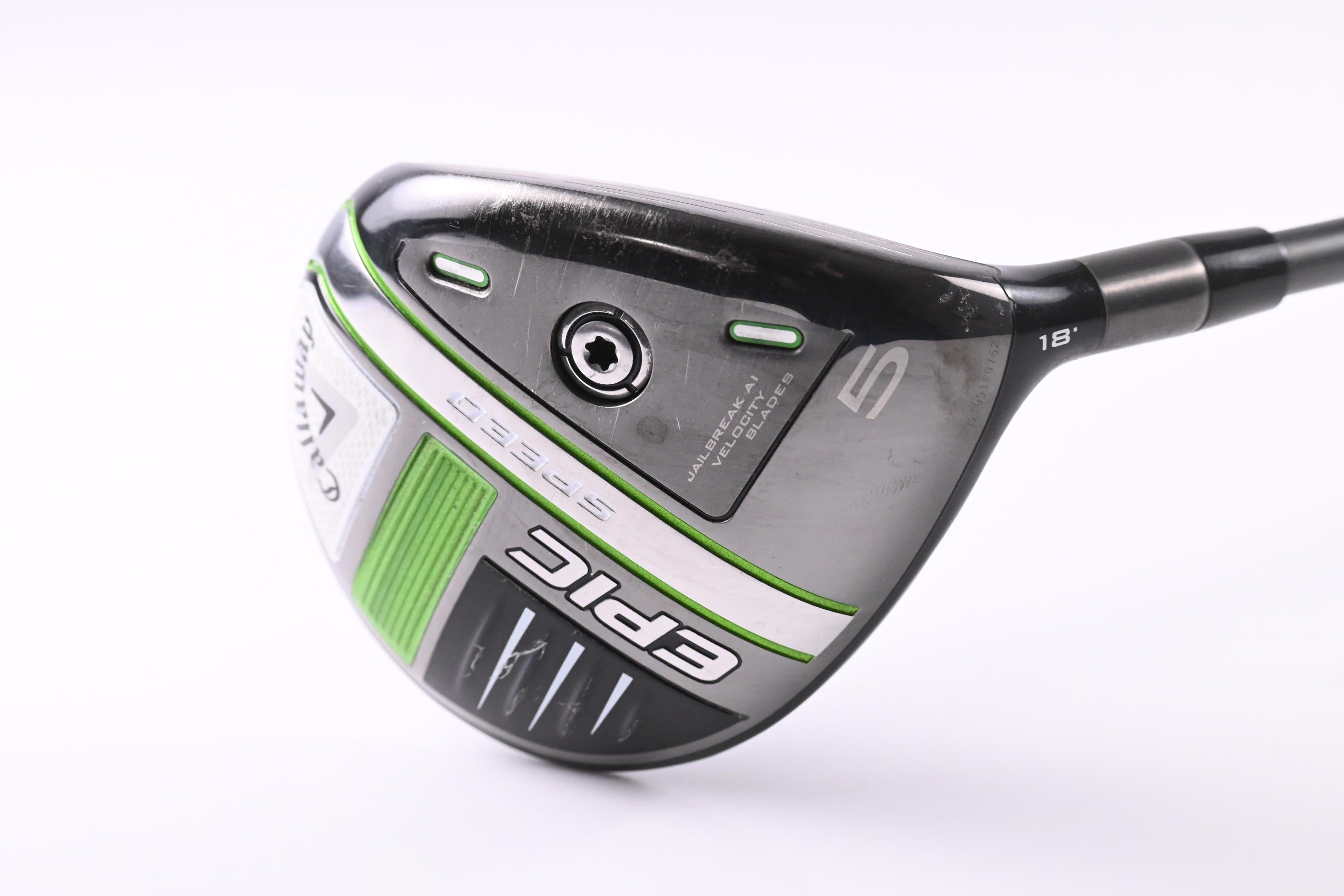 Callaway Epic Speed #5 Wood / 18 Degree / Regular Flex HZRDUS Smoke iM10 Green