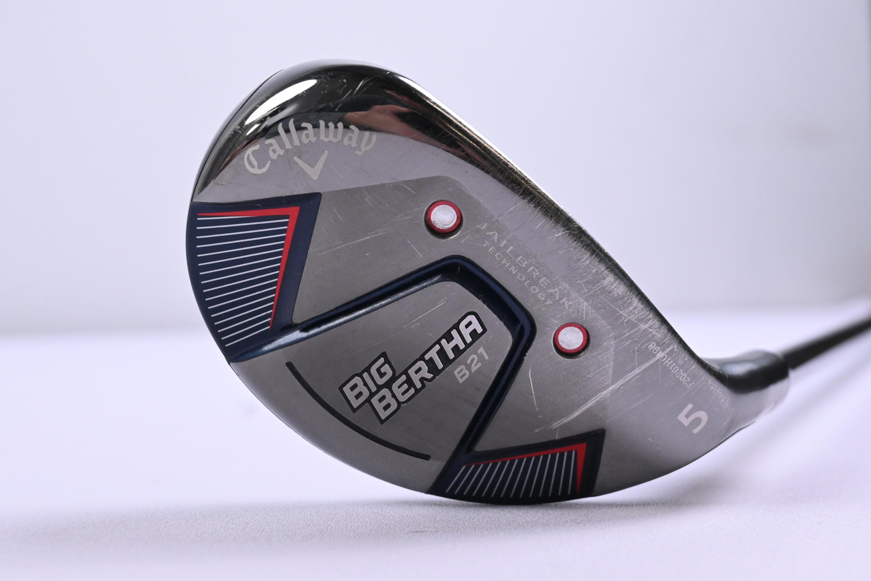 Callaway Big Bertha B21 #5 Hybrid / 24 Degree / Senior Flex Callaway RCH 65