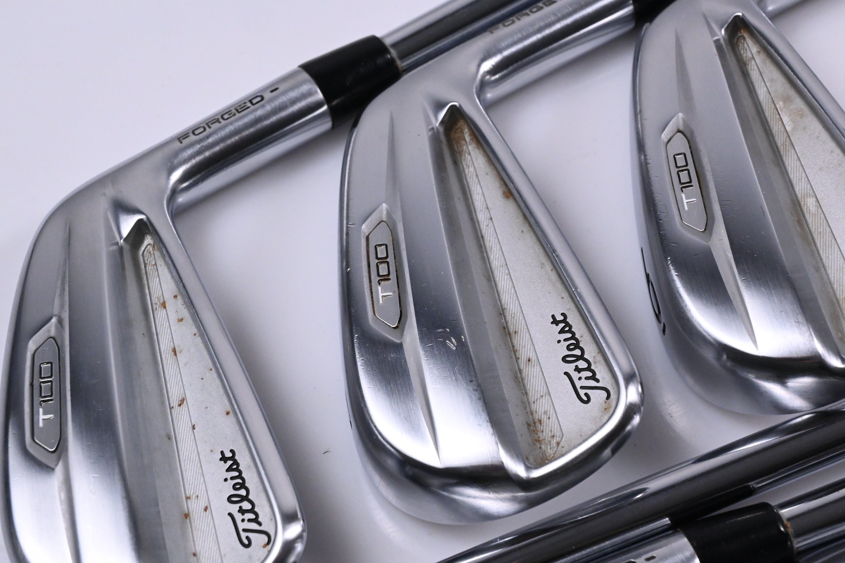 Titleist T100 2021 Irons / 4-PW / Regular Plus Flex Project X LZ 115 Shafts