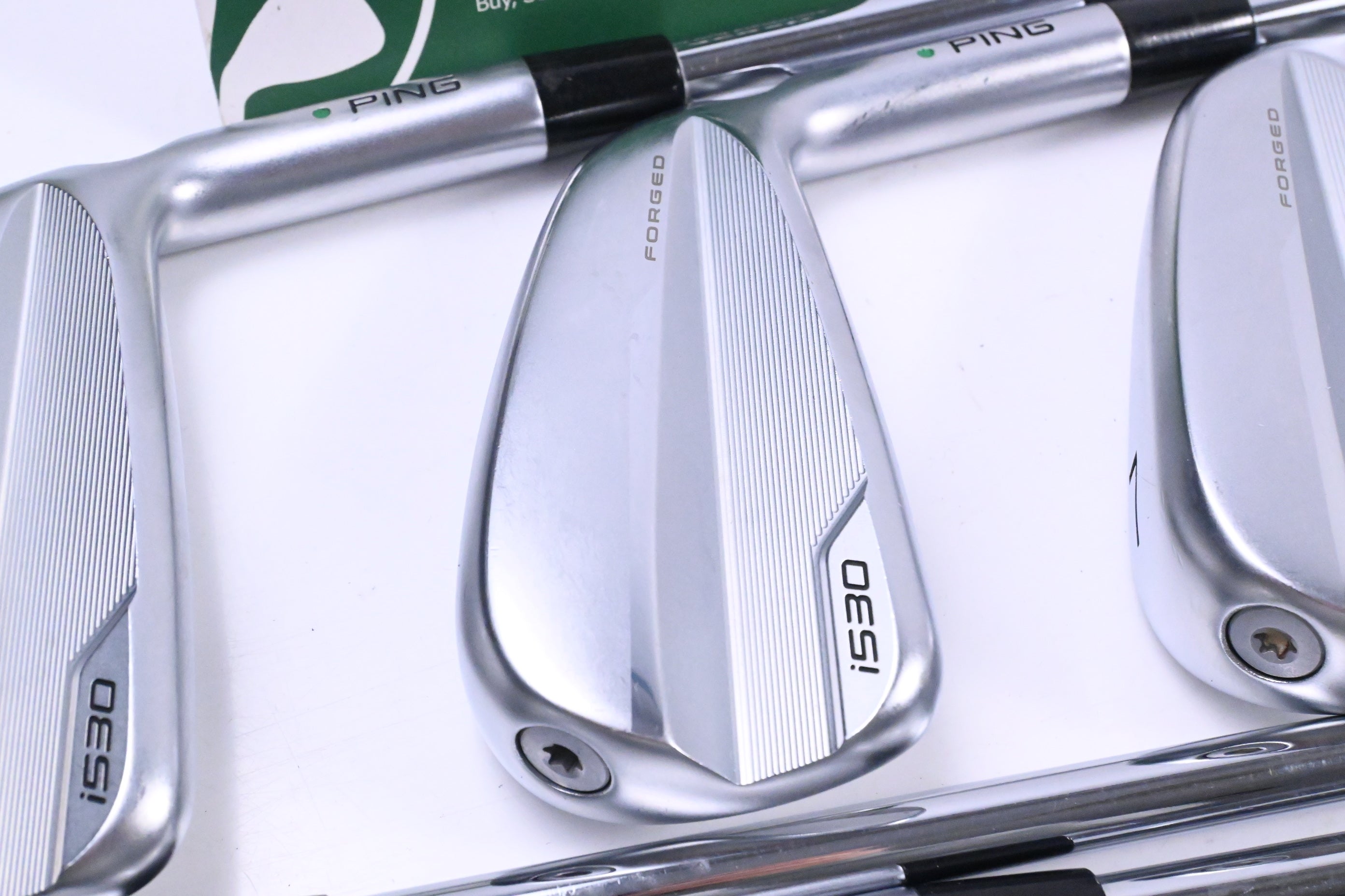 Set Fers Ping I230 Droitier Set De Fers Ping I230 5-PW - Point Vert - Flex Raide Dynamic Gold S300 - Reconditionné P30 Pro Set Fers Ping I230 Droitier Set De Fers Ping I230 5-PW - Point Vert - Flex Raide Dynamic Gold S300 - Reconditionné P30 Pro