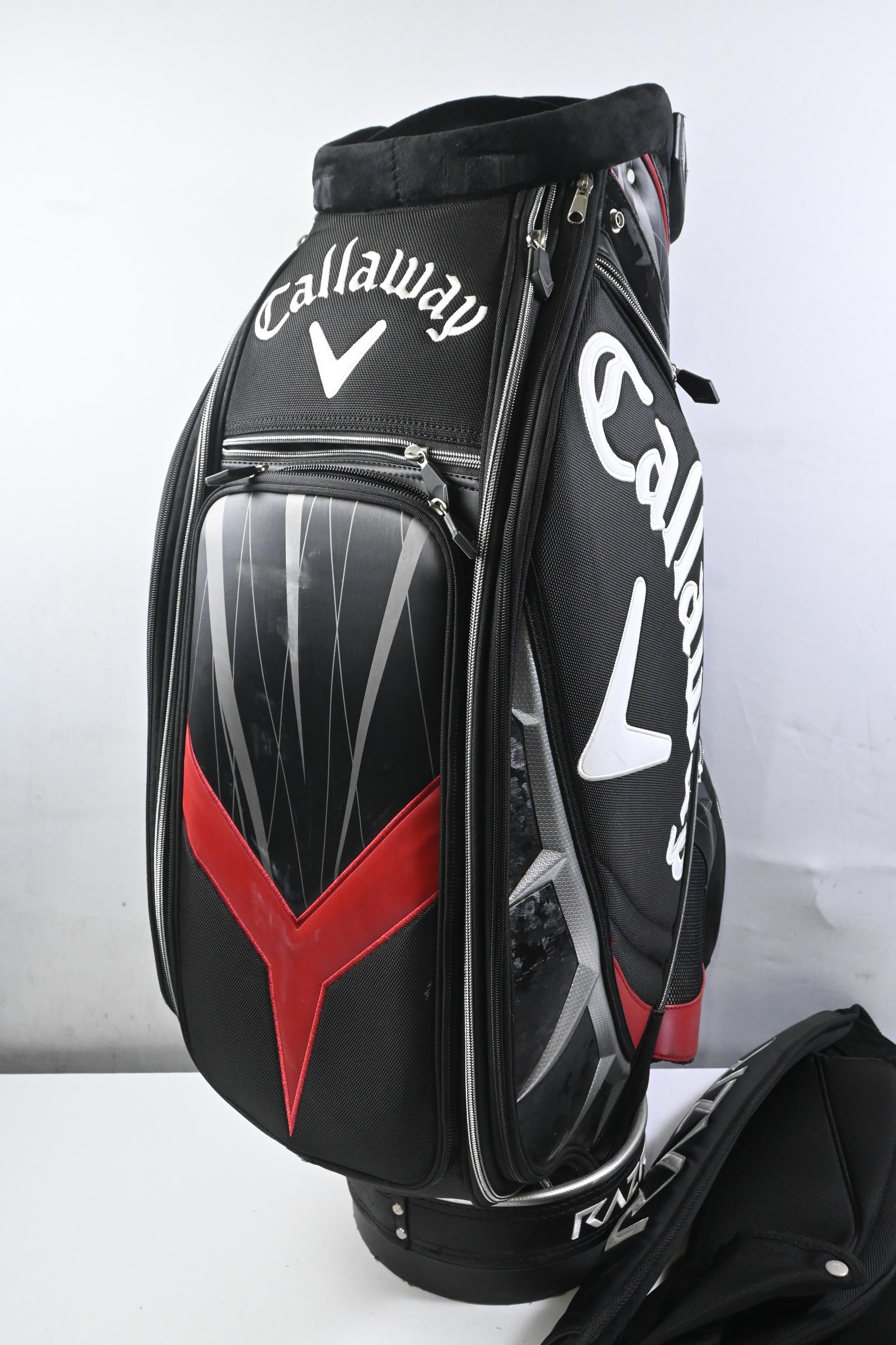 Callaway RAZR Tour Bag / 6-Way Divider / Black, Red & White