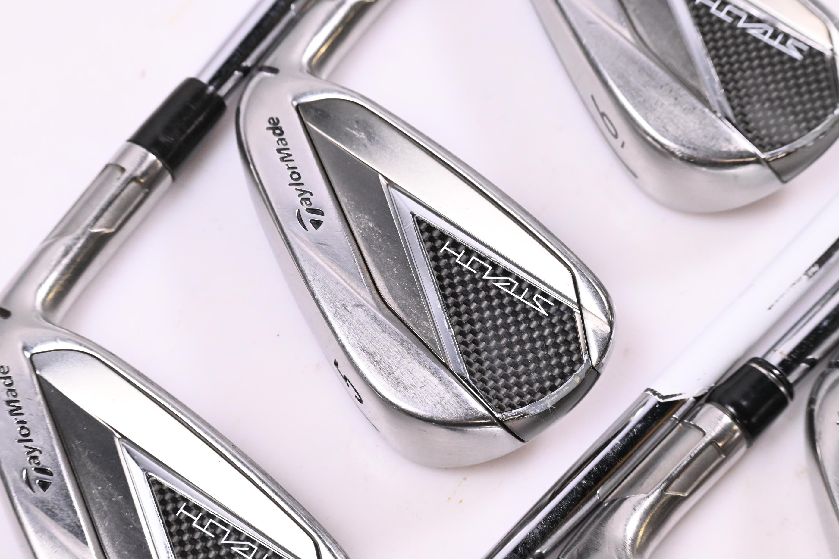 Taylormade Stealth Irons / 4-PW / Stiff Flex KBS MAX MT 85 Shafts