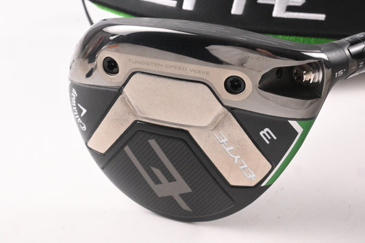 Callaway Elyte #3 Wood / 15 Degree / Stiff Flex Kai'li White 70 Shaft