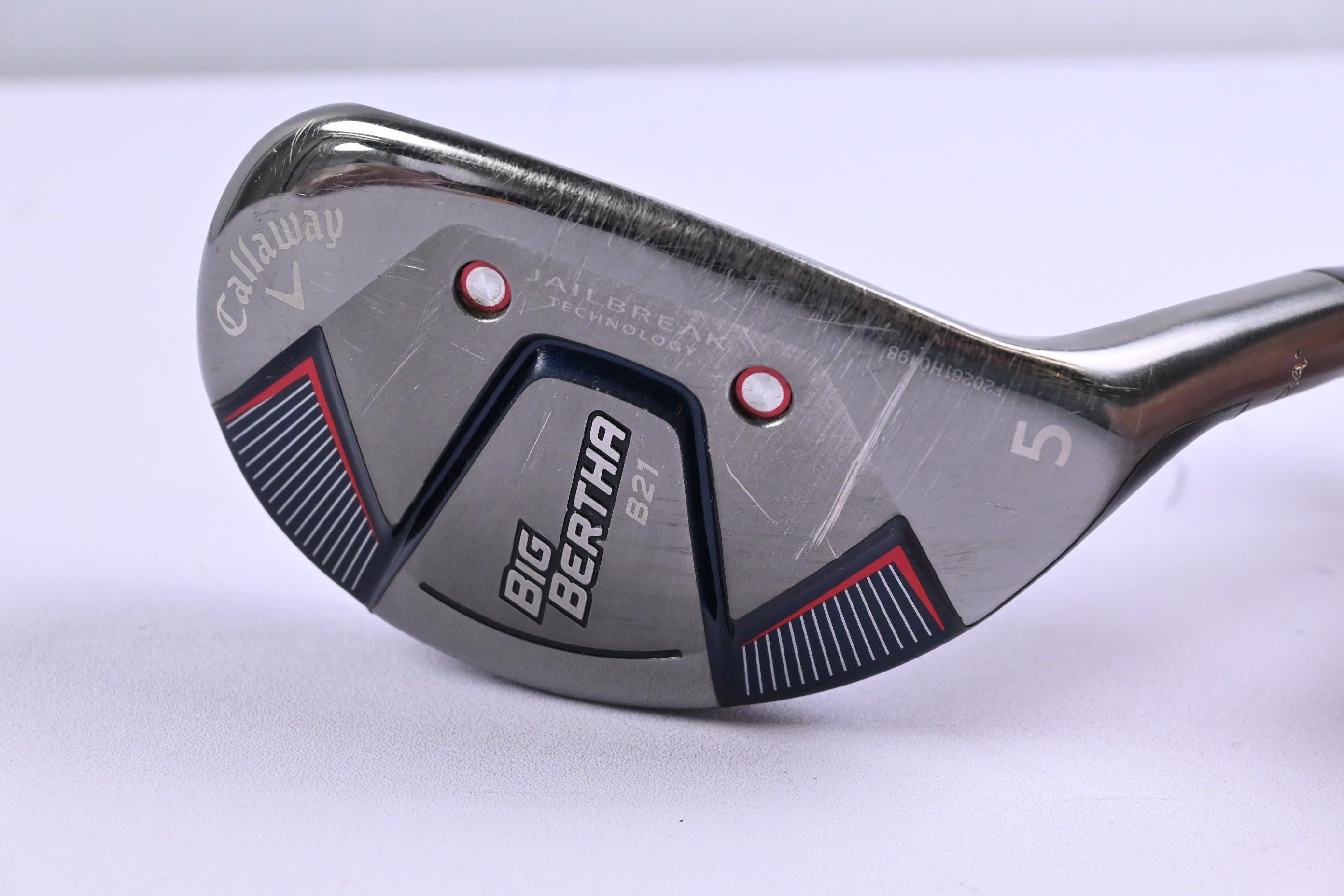 Callaway Big Bertha B21 #5 Hybrid / 24 Degree / Senior Flex Callaway RCH 65